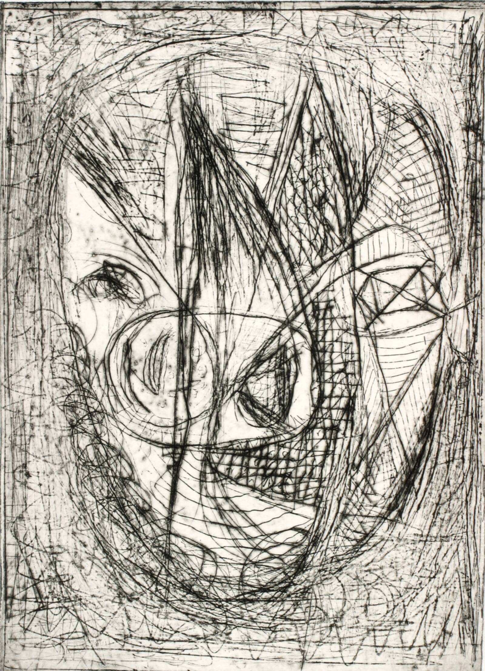 Jeu masqué, Asger Jorn, 1942