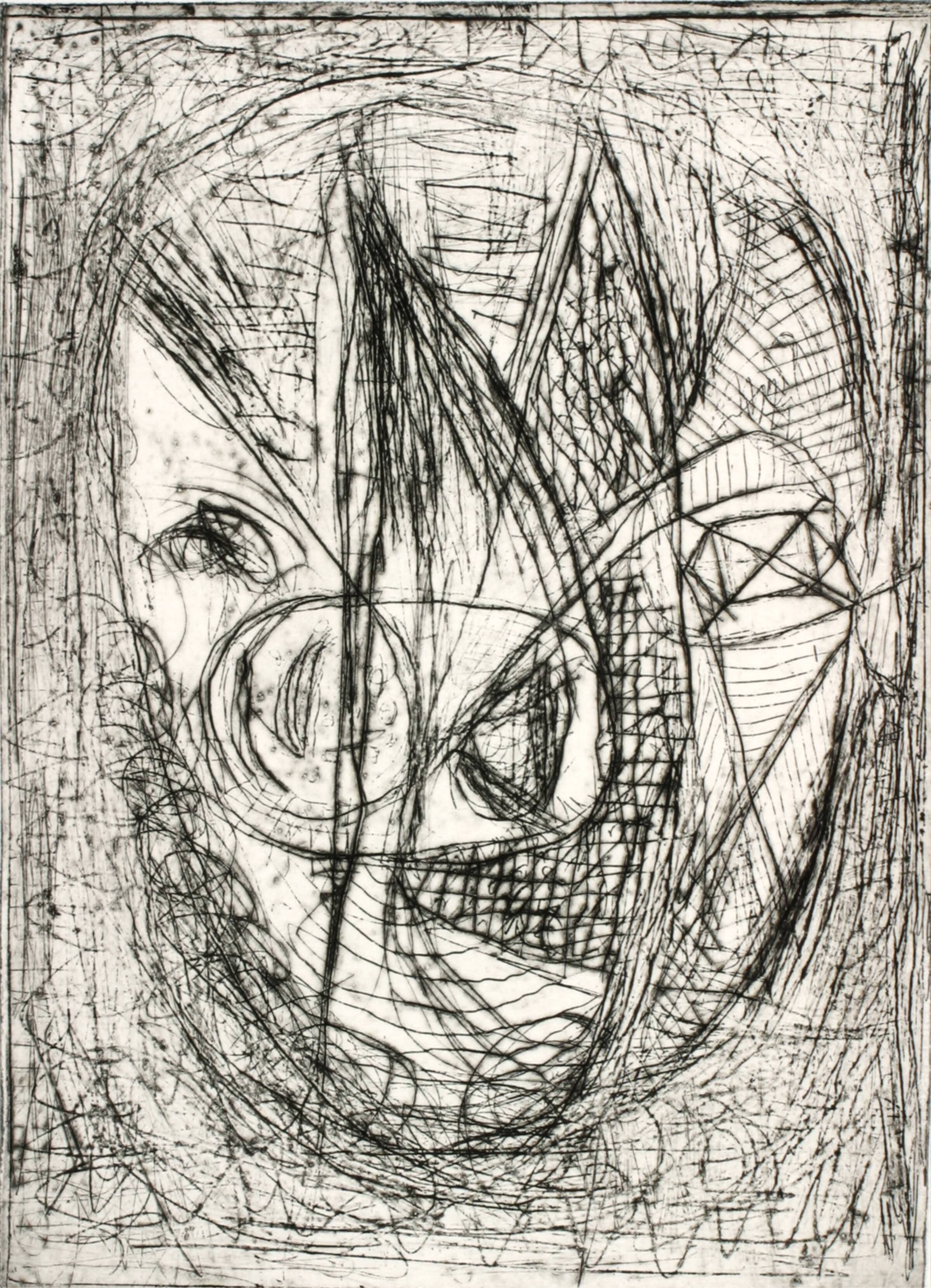 Jeu masqué, Asger Jorn, 1942