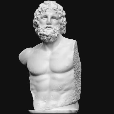 Torso, Asklepios fra Munichia