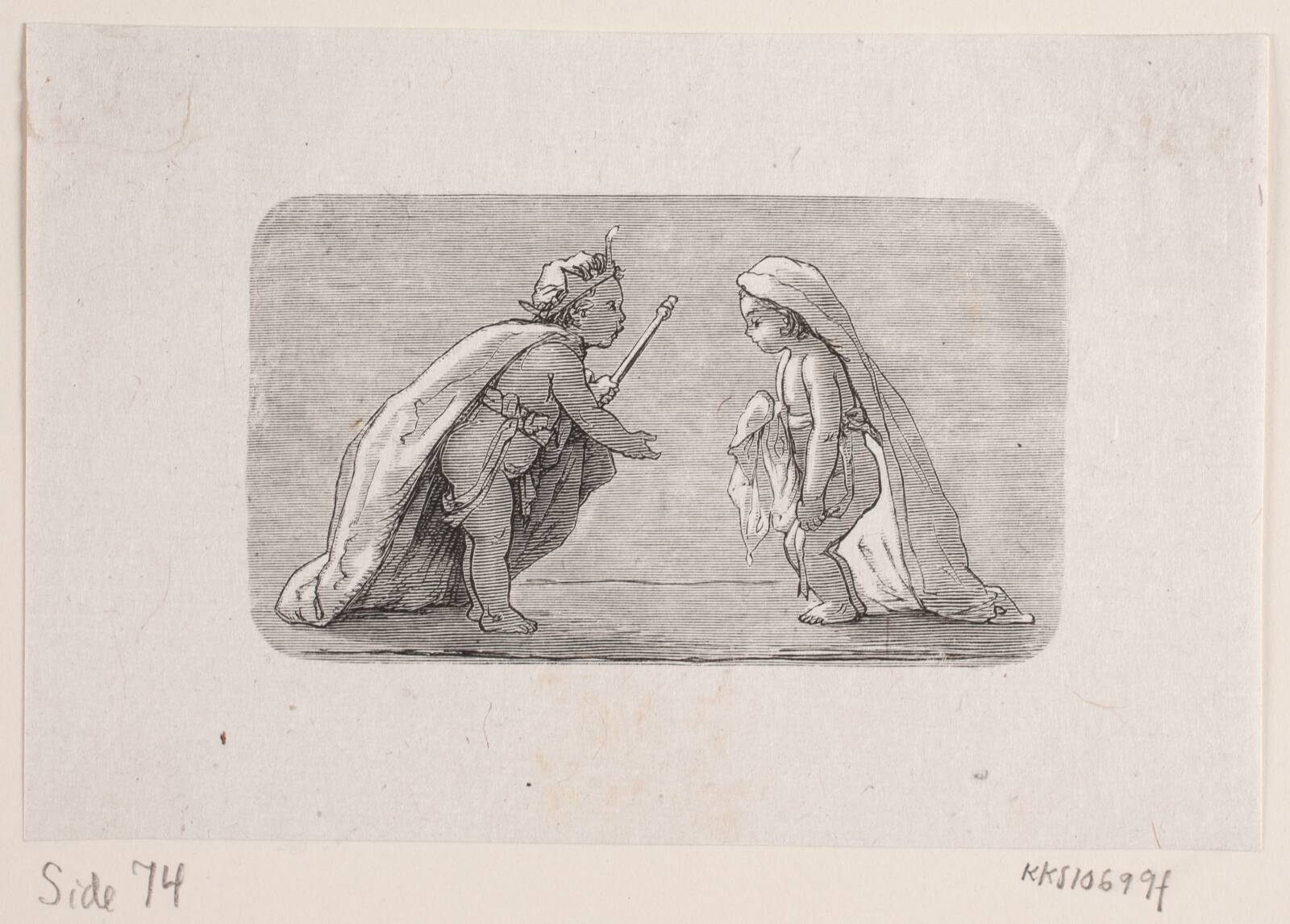Vignet til "I Valladolid", Waldemar Bøhme, 1878