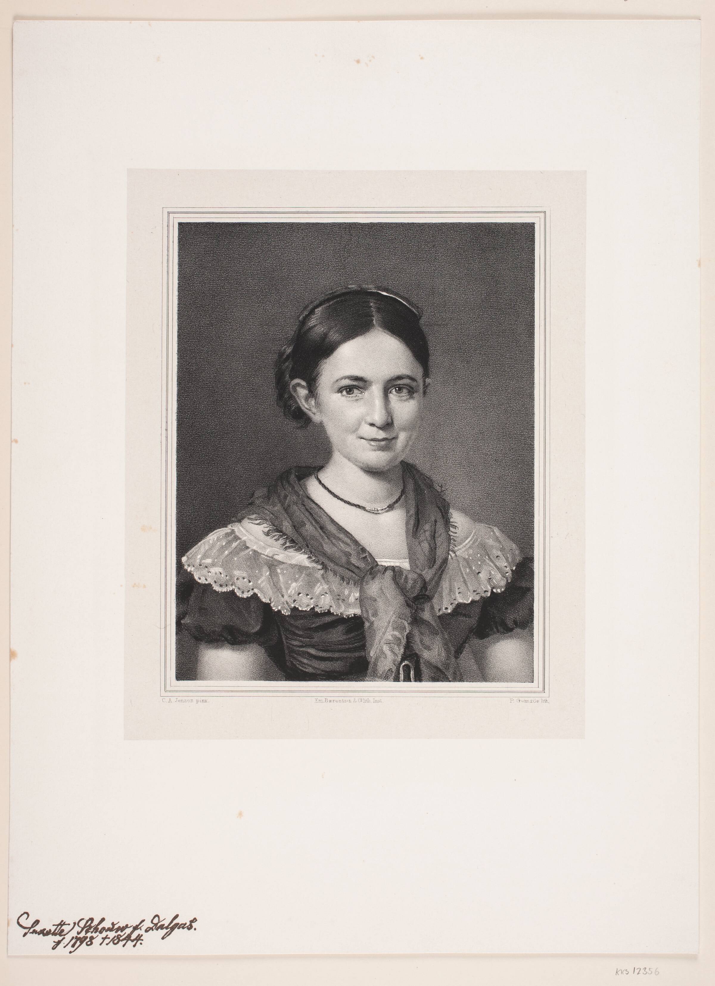 Susanne Schouw, Peter Henrik Gemzøe, 1811-1879