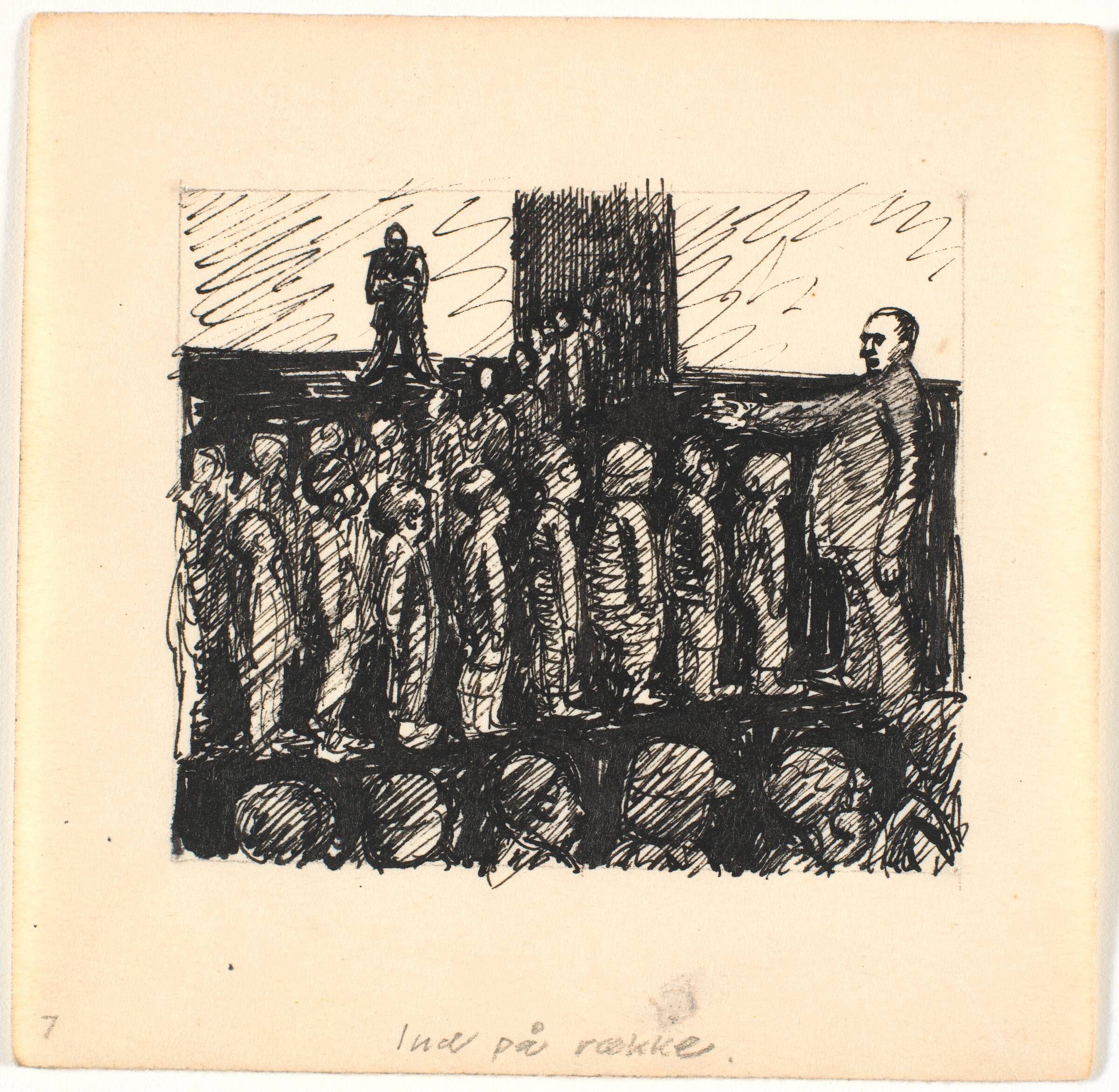 Ind på række, Palle Nielsen, 1949