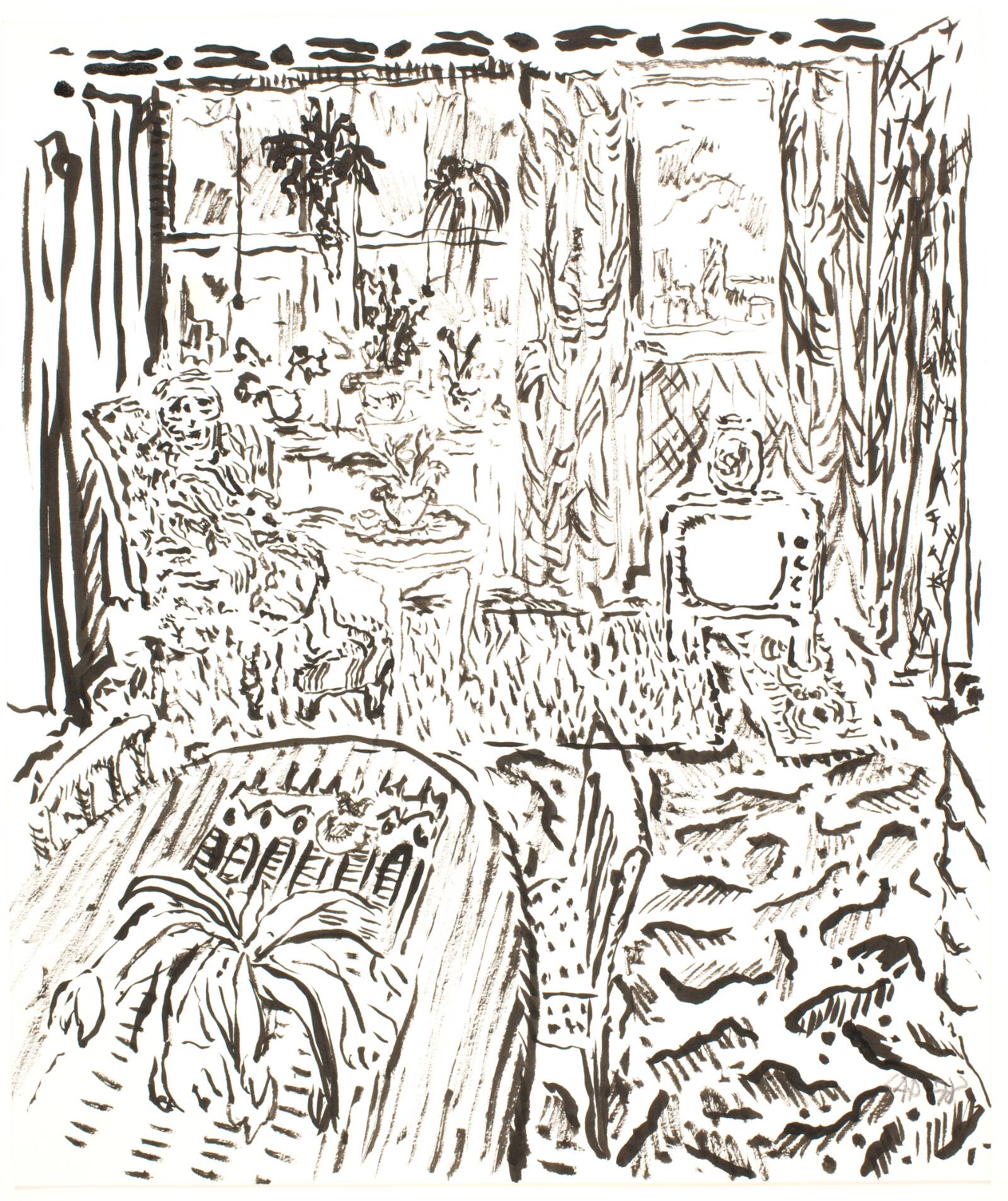 Interiør, Lene Adler Petersen, 1978