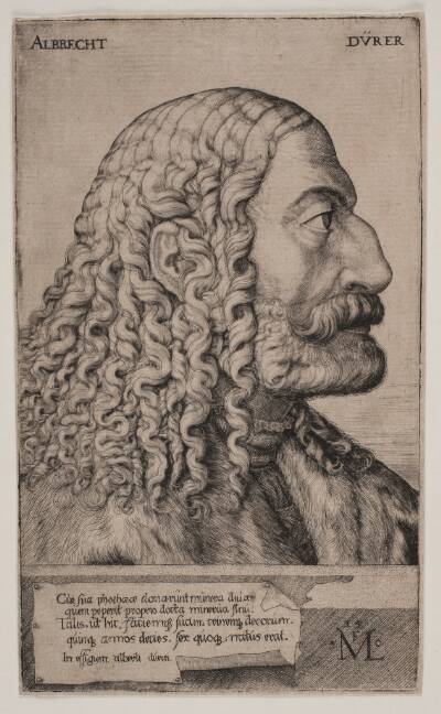 Portræt af Albrecht Dürer