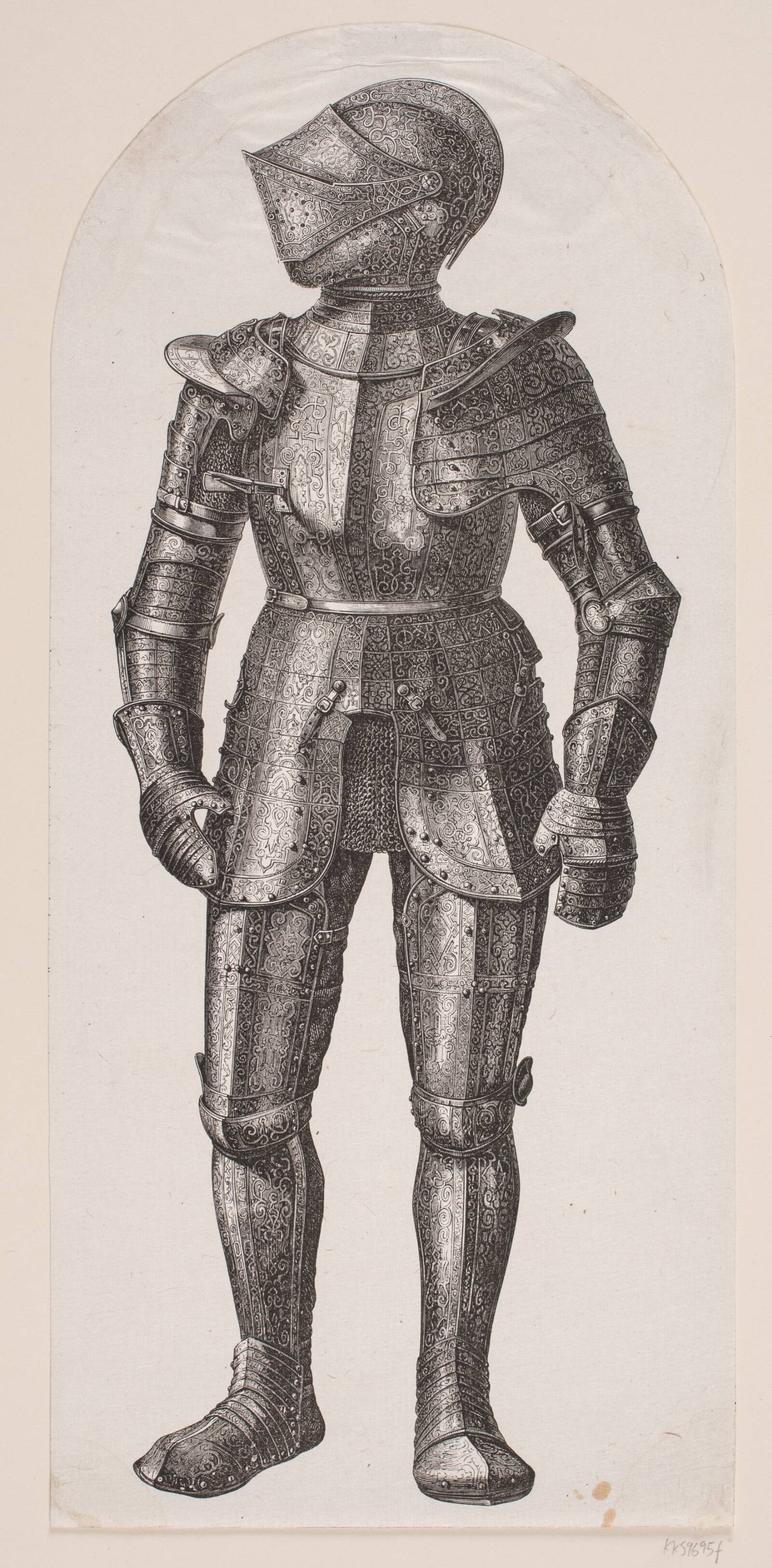 Christian II's rustning, Balzer Dahl, 1825-1893