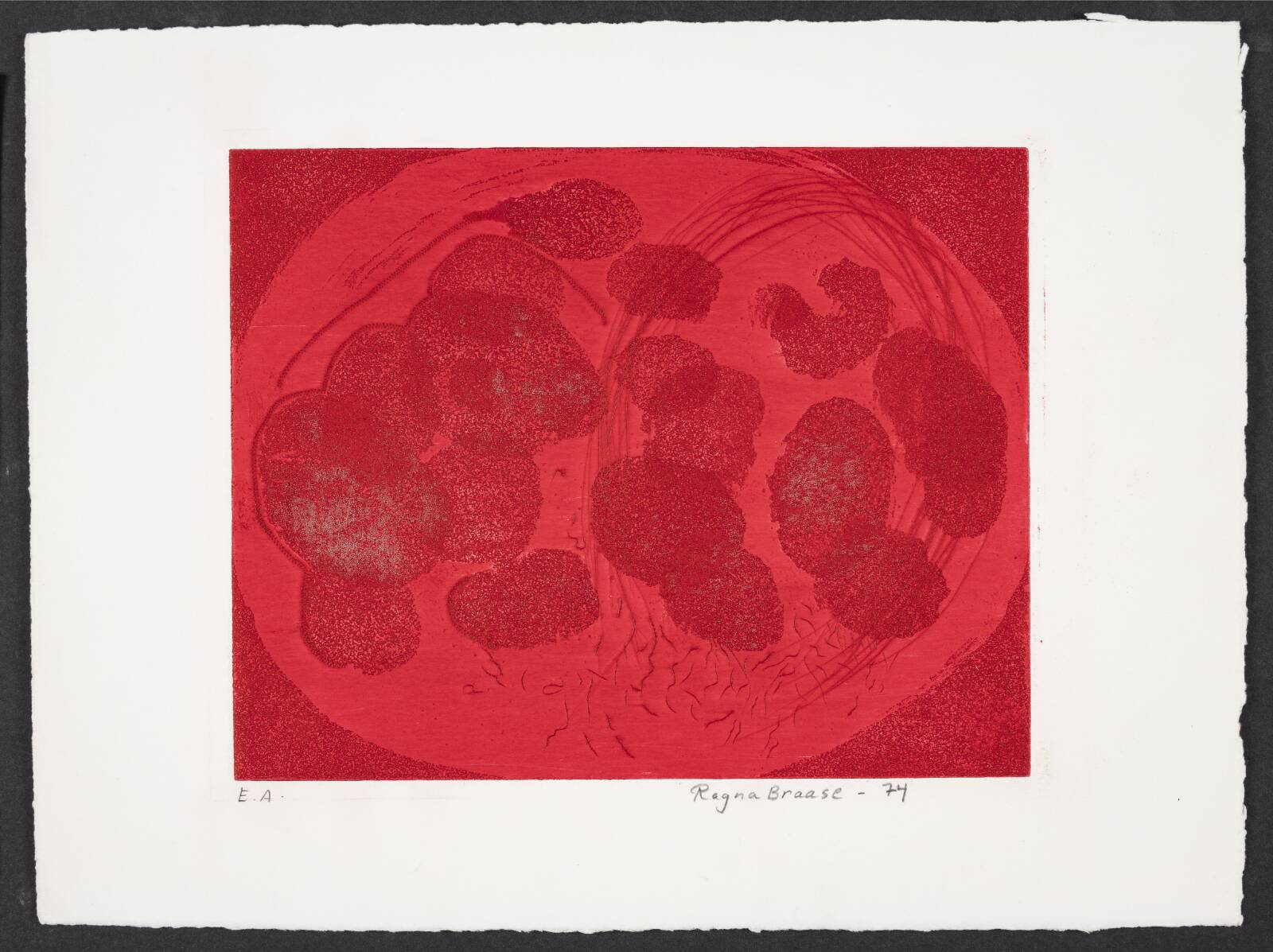 Uden titel, Ragna Braase, 1974