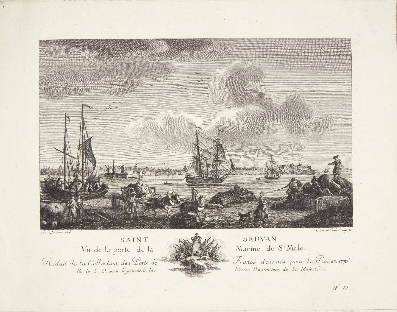 Sankt Servan (Saint Servan), Ubekendt, 1773-1779