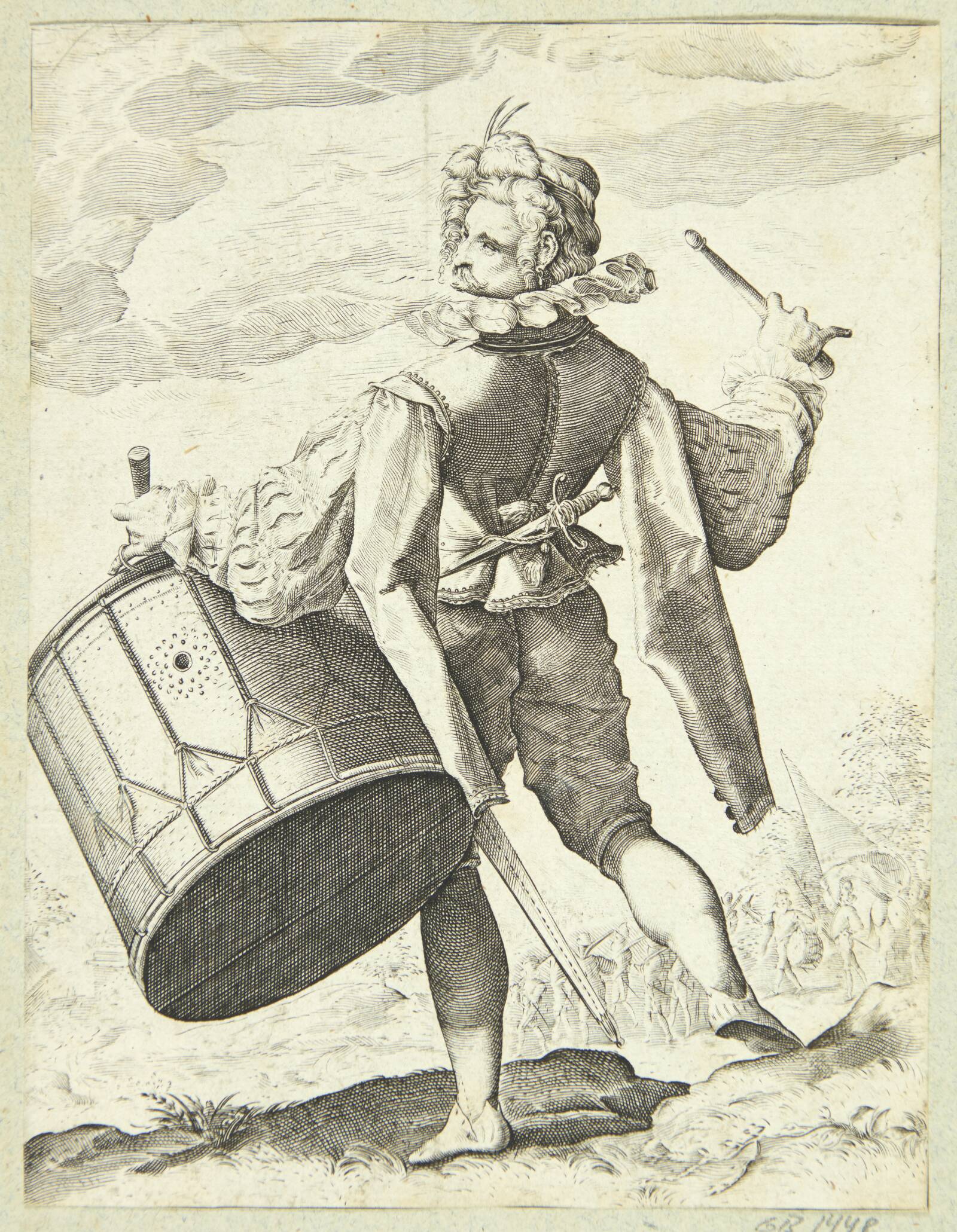 Trommeslageren, Ubekendt, 1595-1652