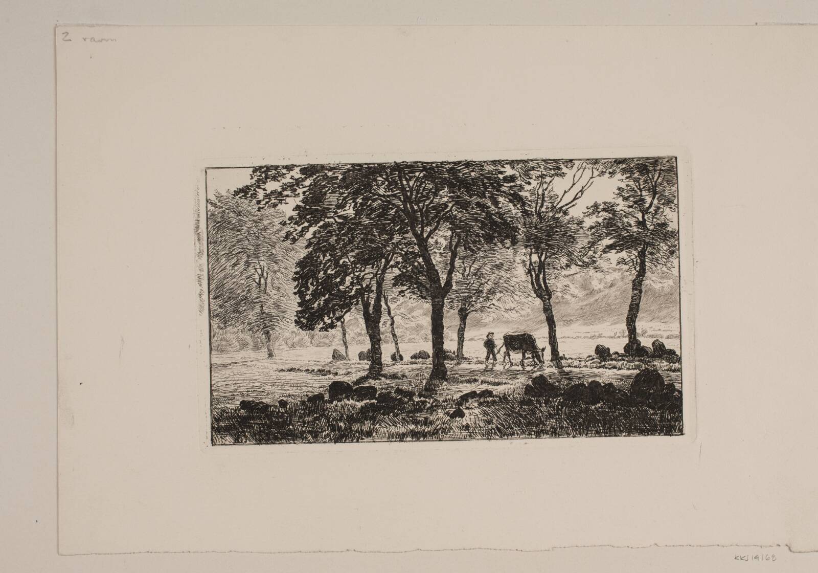 Alléen, Niels Skovgaard, 1899