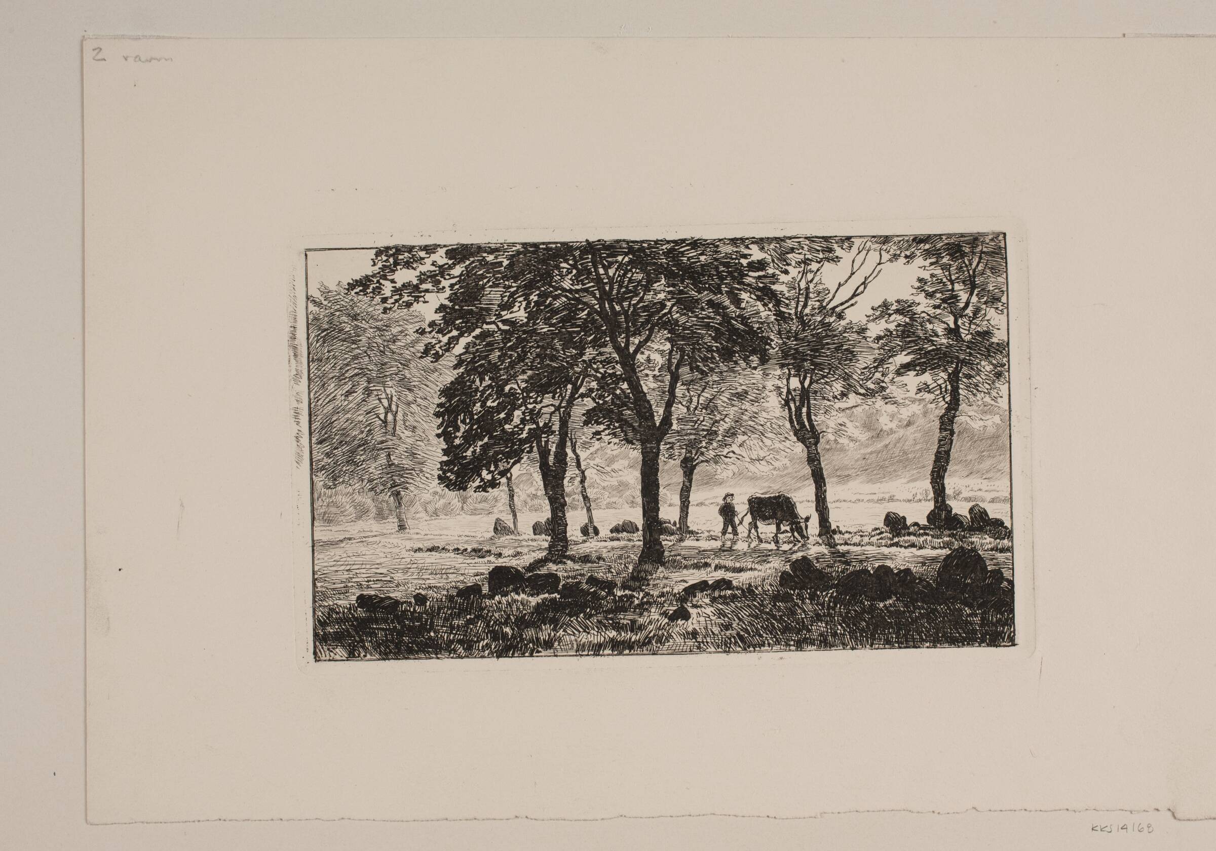 Alléen, Niels Skovgaard, 1899