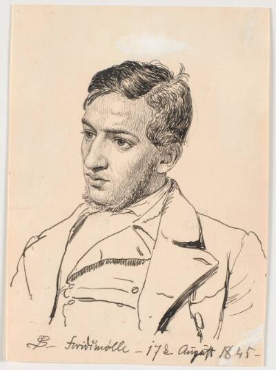 Portræt af maleren Carlo Dalgas