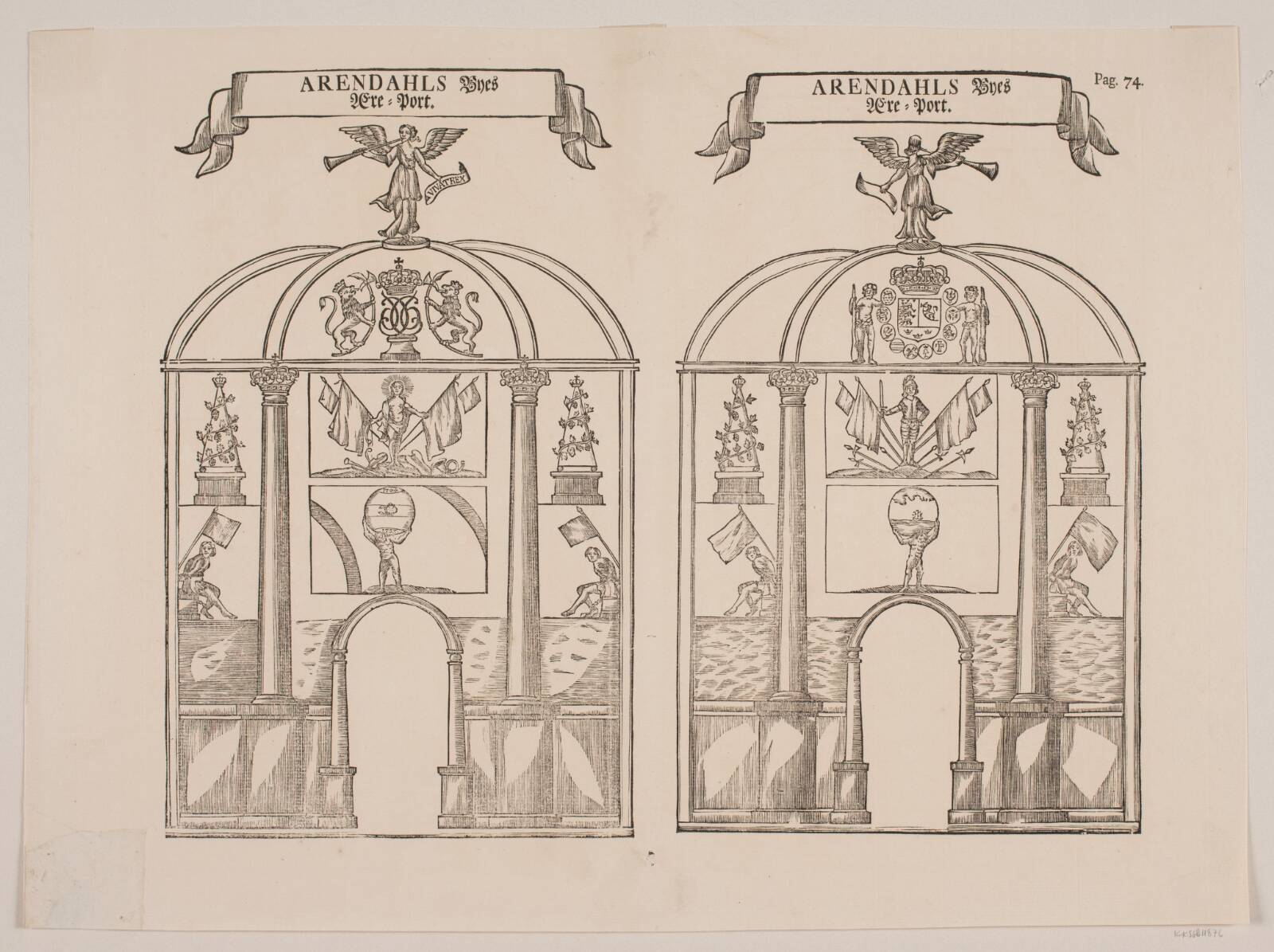 Arendahls æresport, Ubekendt, 1700-1799