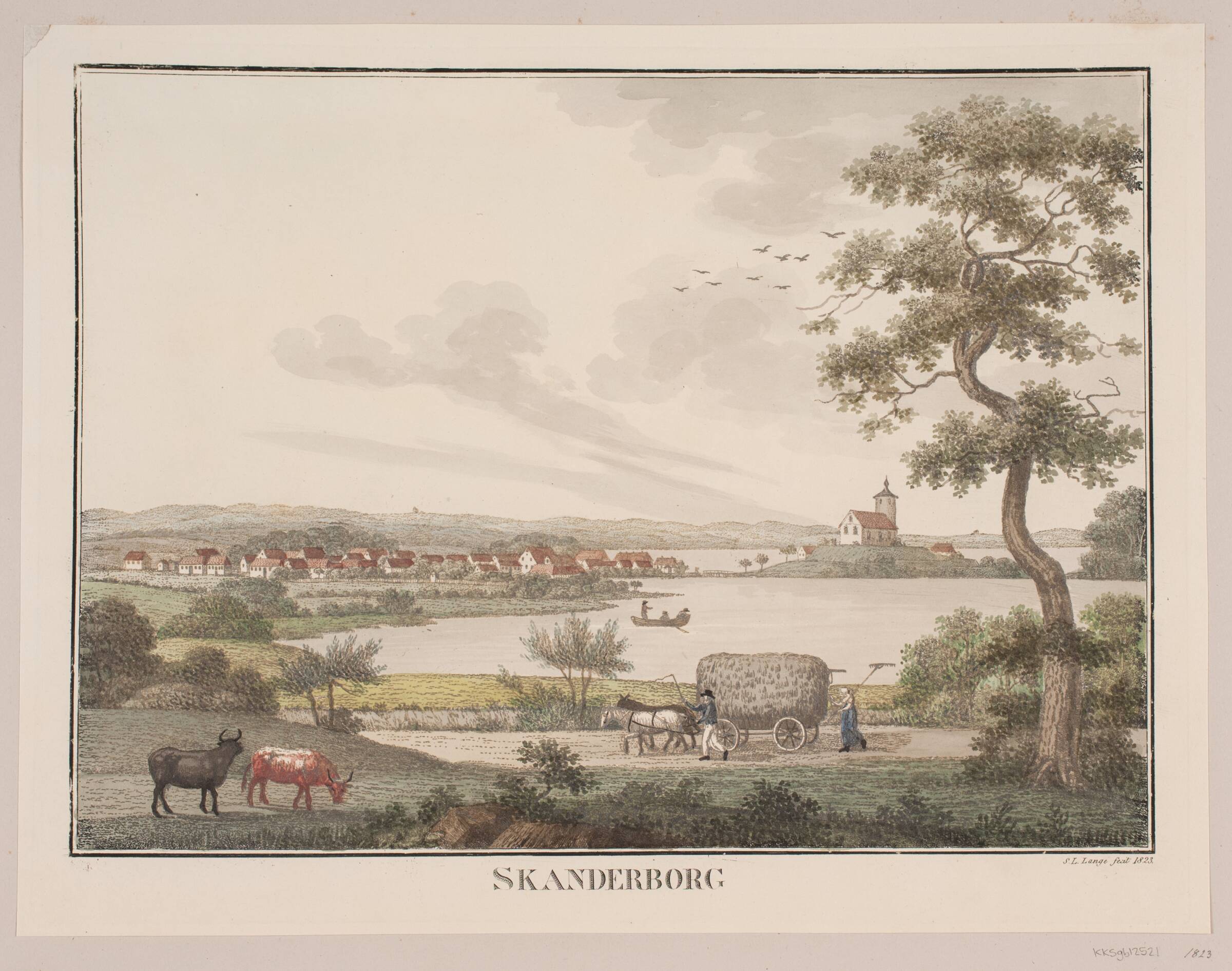 Skanderborg, Søren L. Lange, 1823