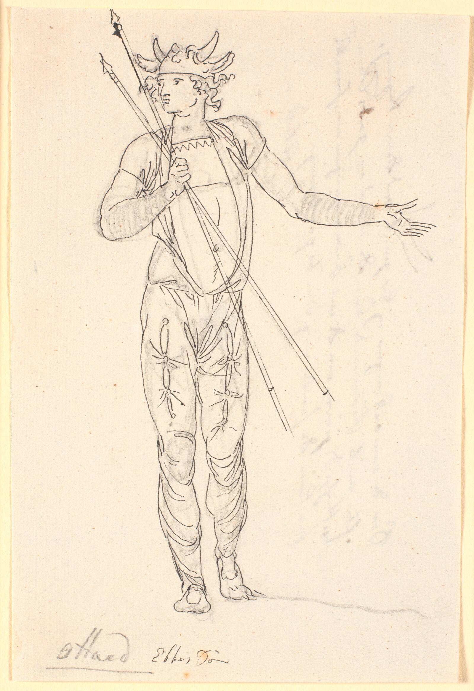 Ottard, Ebbes søn, Nicolai Abildgaard, 1799-1802