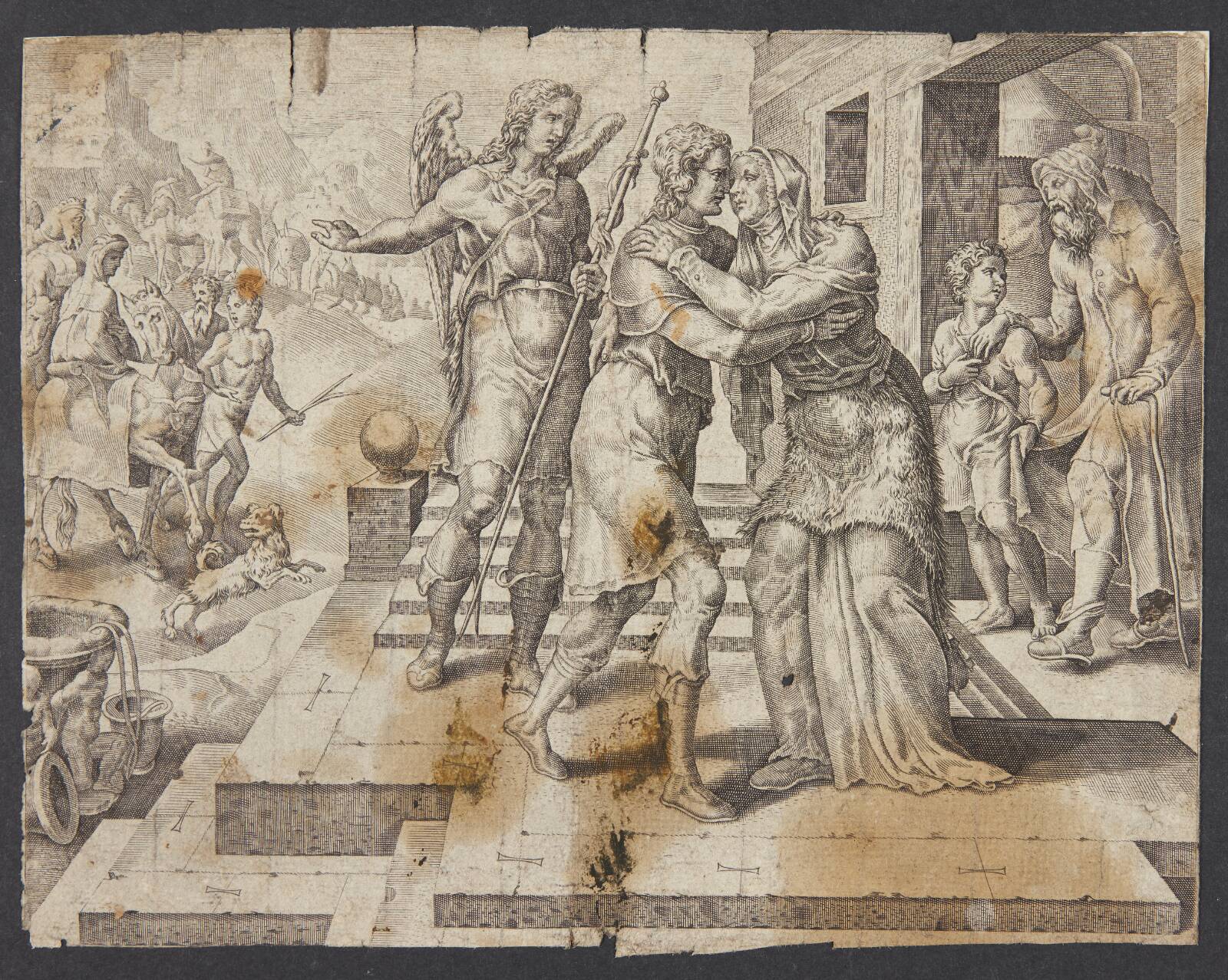 Tobias' hjemkomst, Ubekendt, 1556