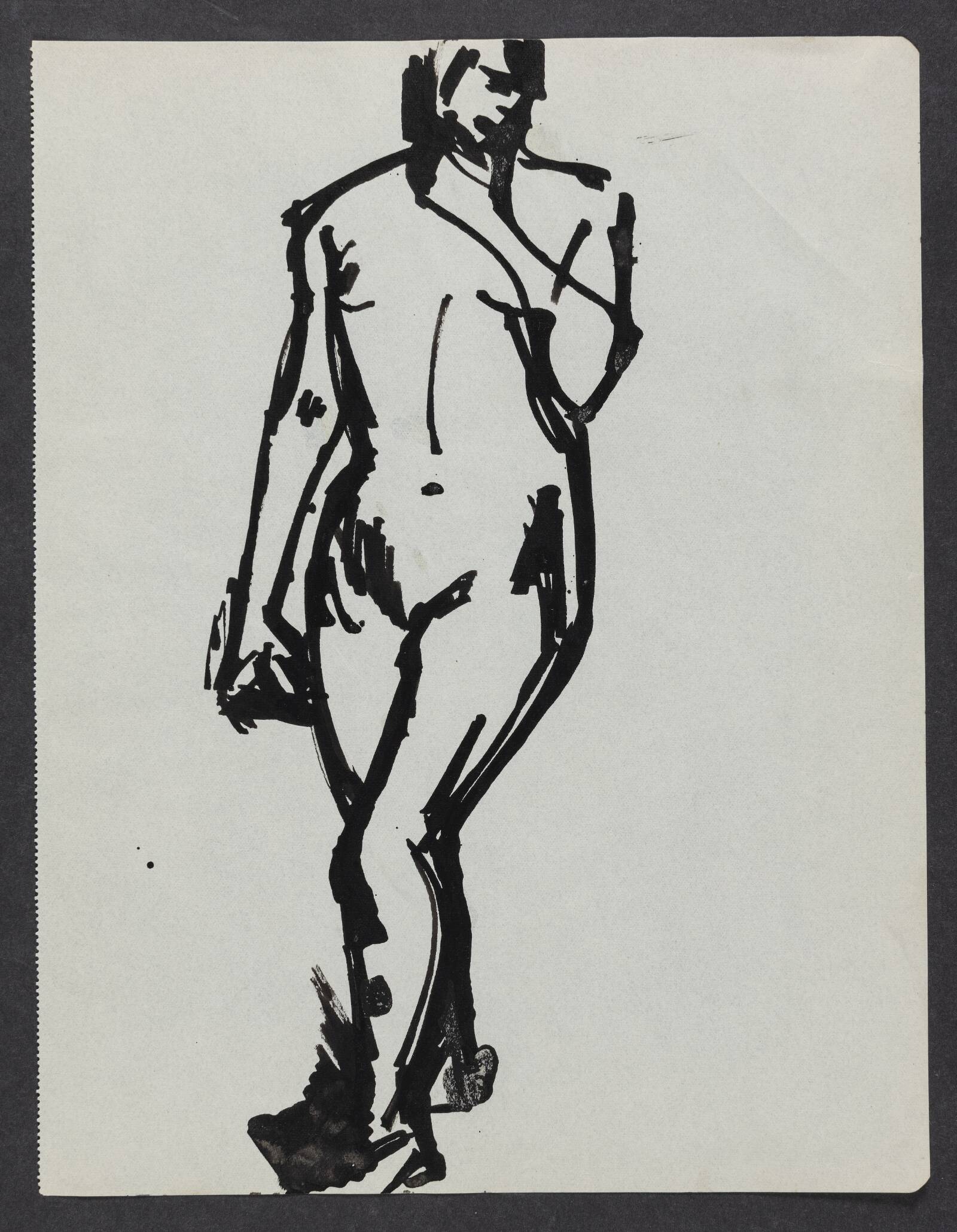 Modelstudie, Astrid Holm, 1876-1937