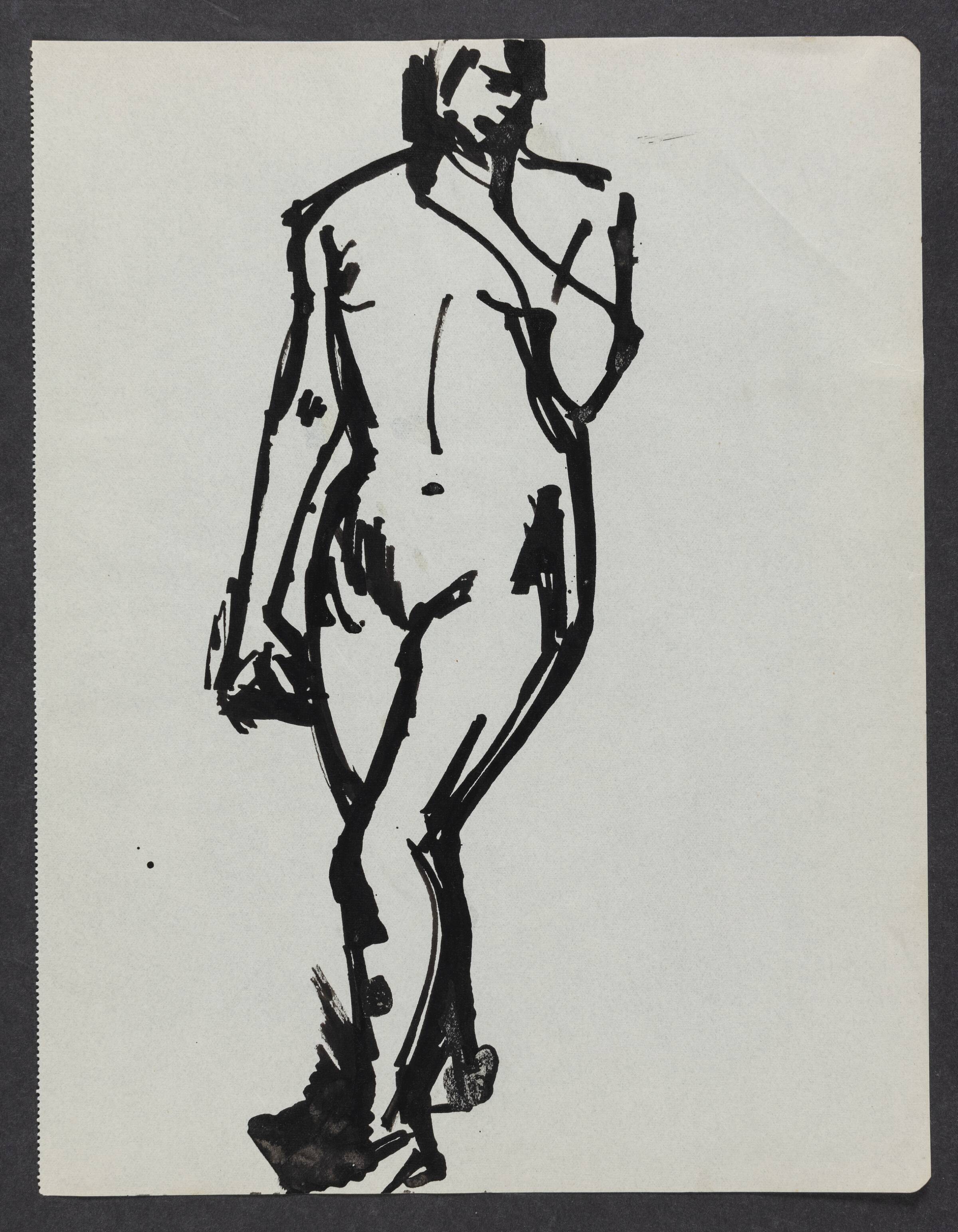Modelstudie, Astrid Holm, 1876-1937