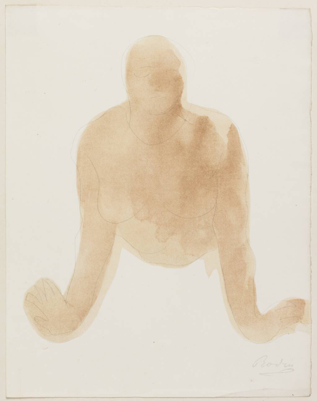 "Et c'est celle-là que j'aime." by Auguste Rodin