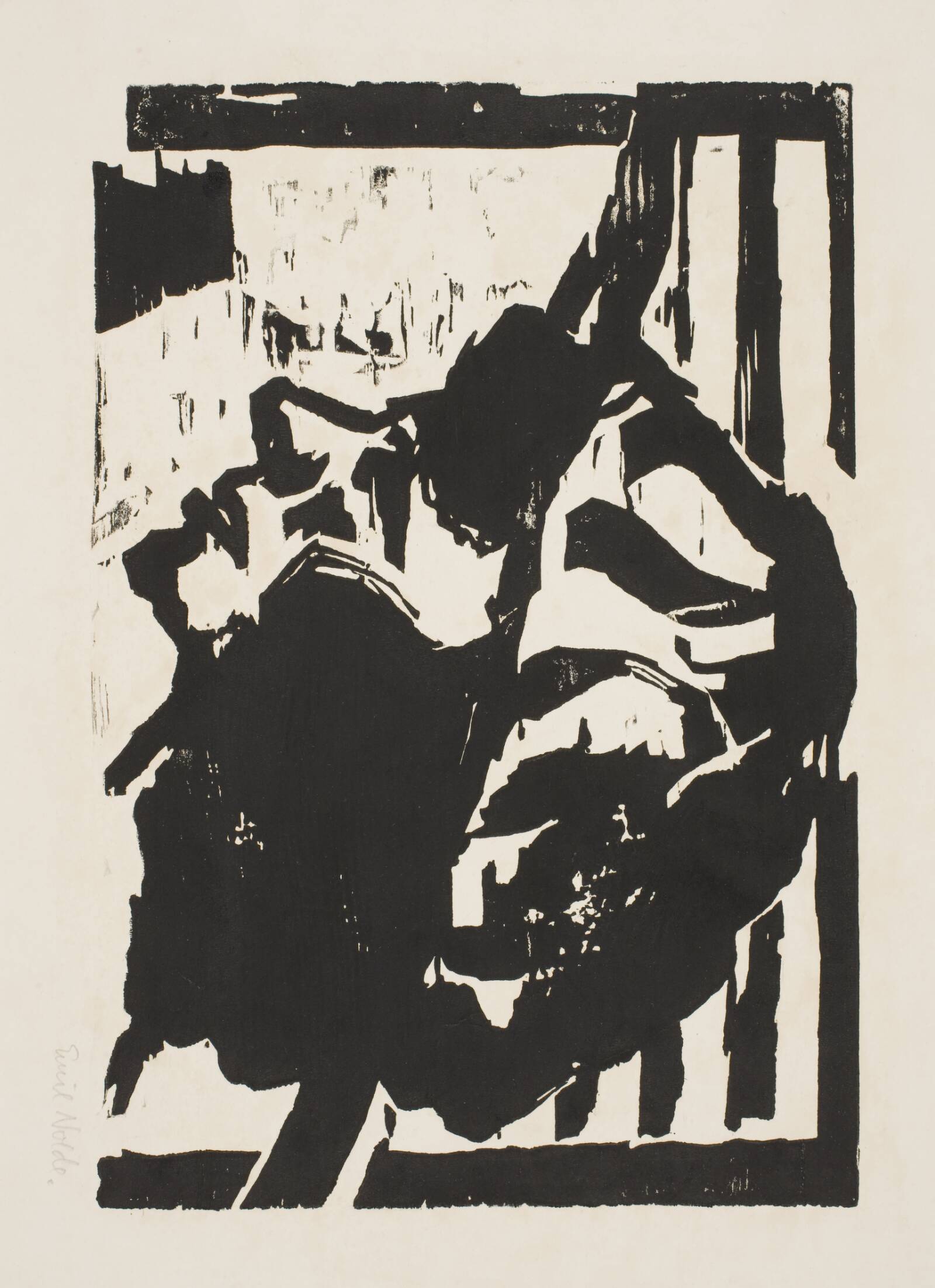 Junges Mädchen, Emil Nolde, 1912