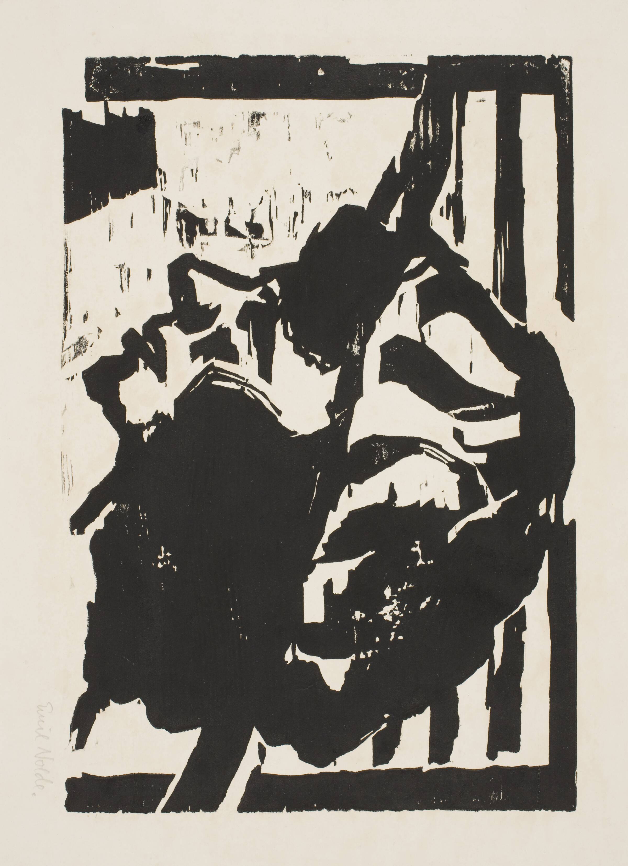 Junges Mädchen, Emil Nolde, 1912