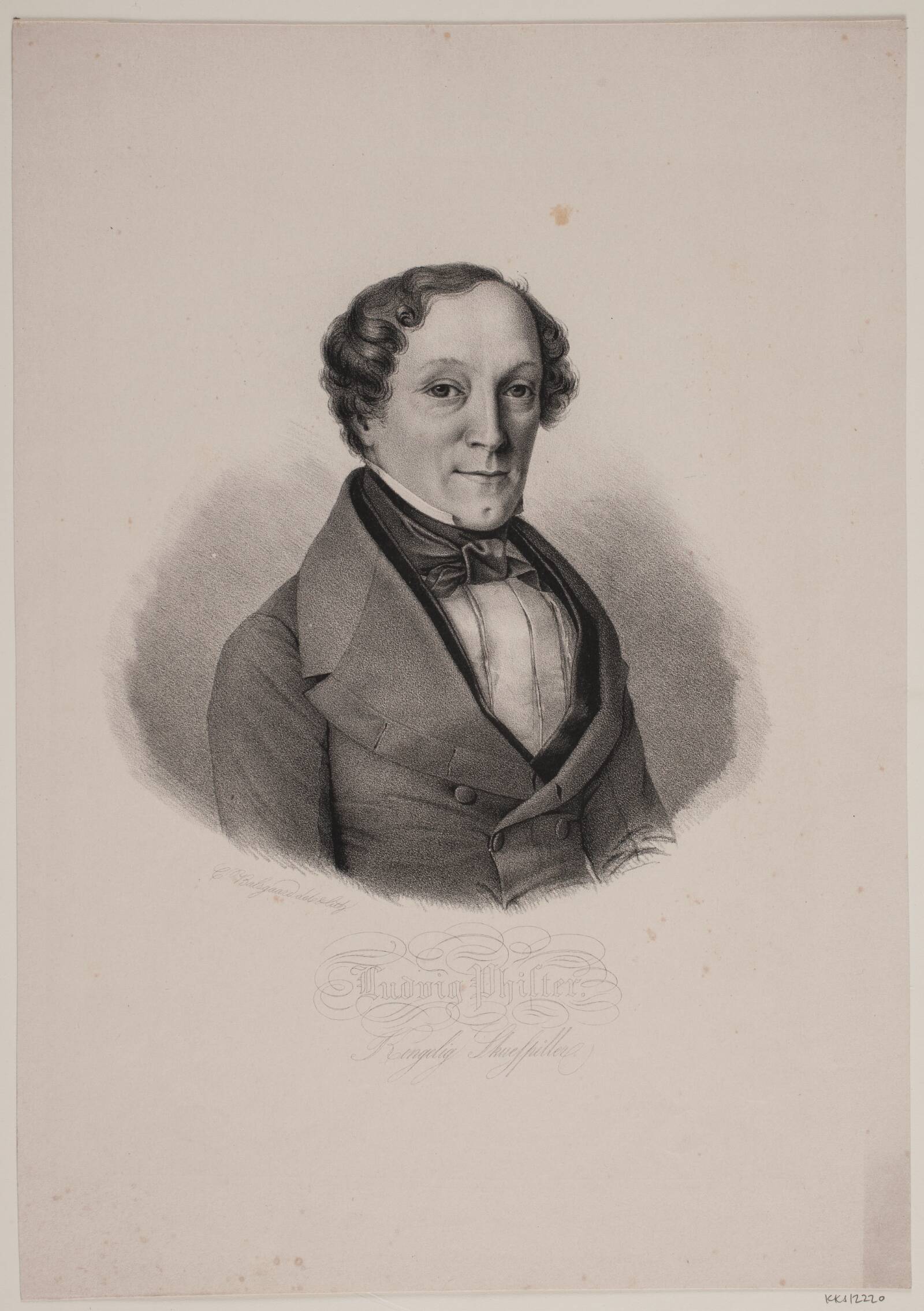 Joachim Ludvig Phister, Carl Balsgaard, 1840