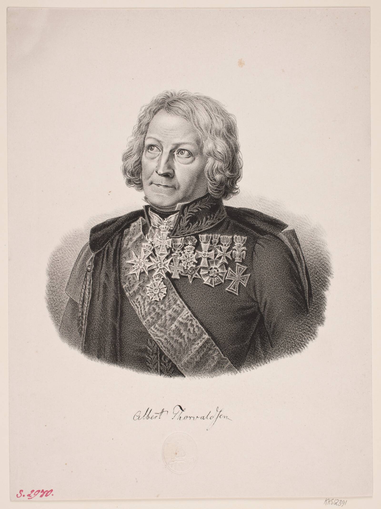 Thorvaldsen, WIlhelm Heuer, 1786-1856