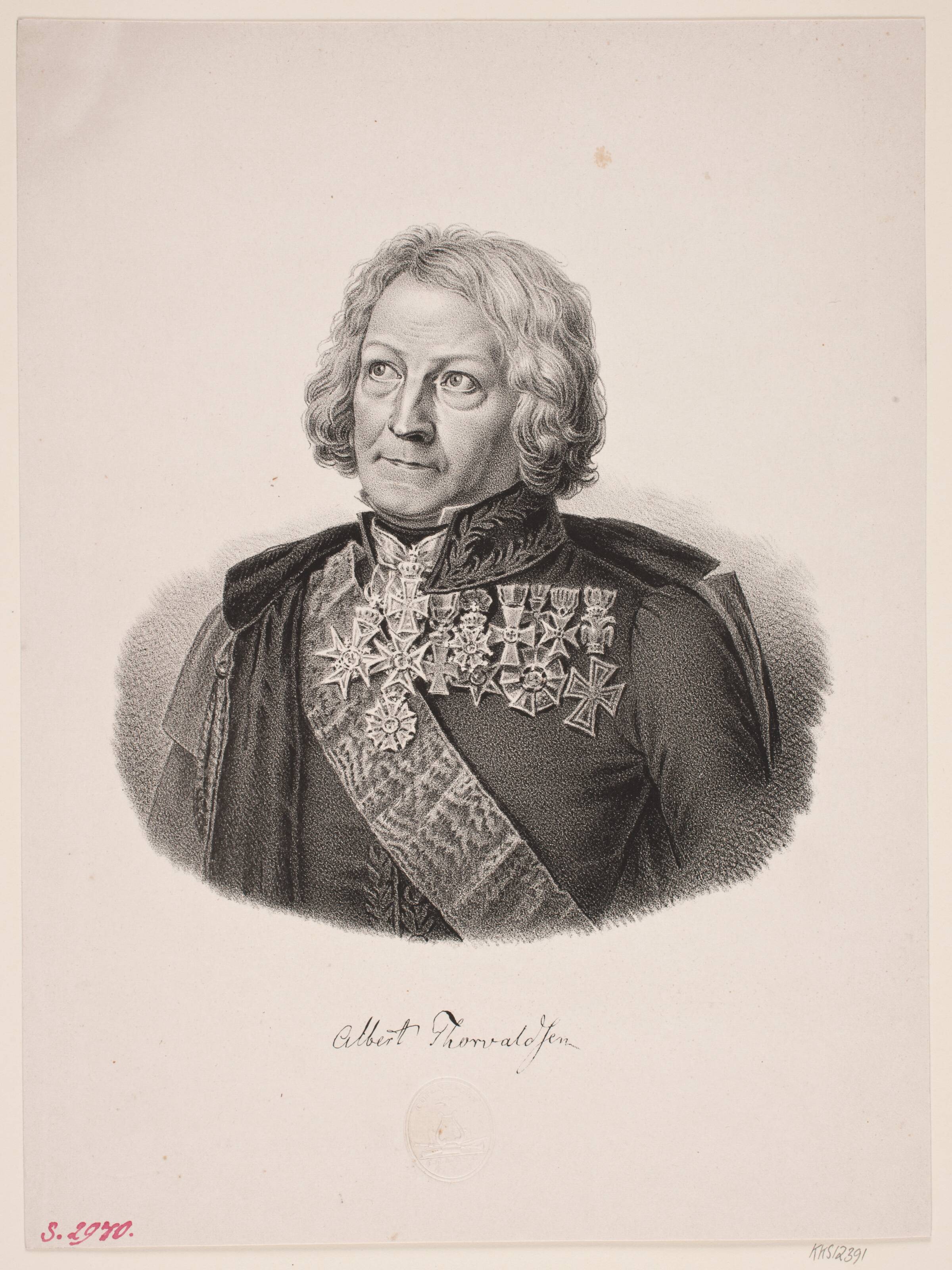 Thorvaldsen, WIlhelm Heuer, 1786-1856