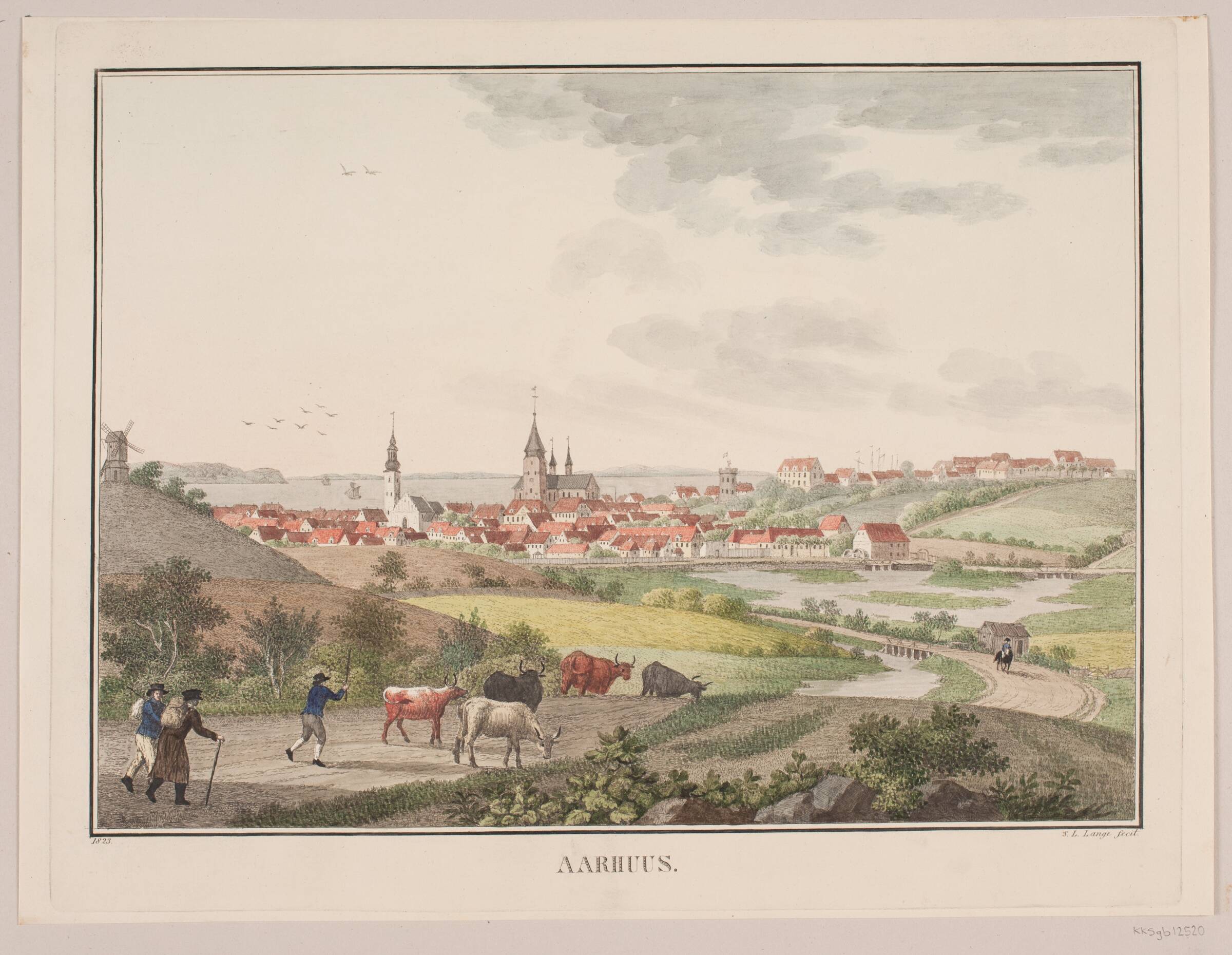 Aarhus, Søren L. Lange, 1823
