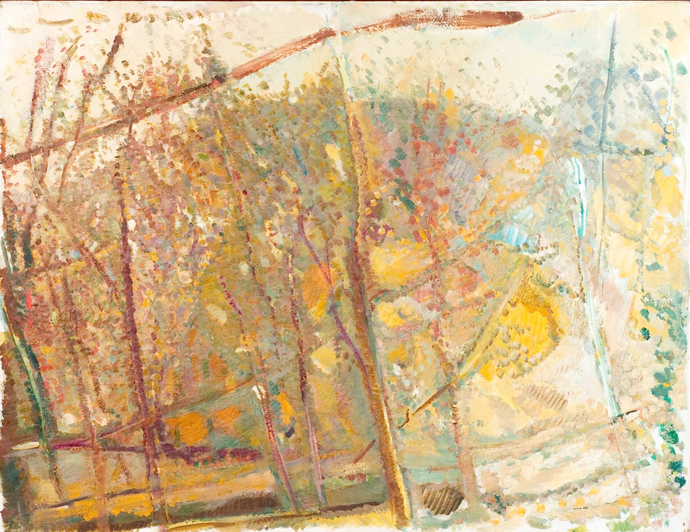 I skoven, november, Arne Johannessen, 1974