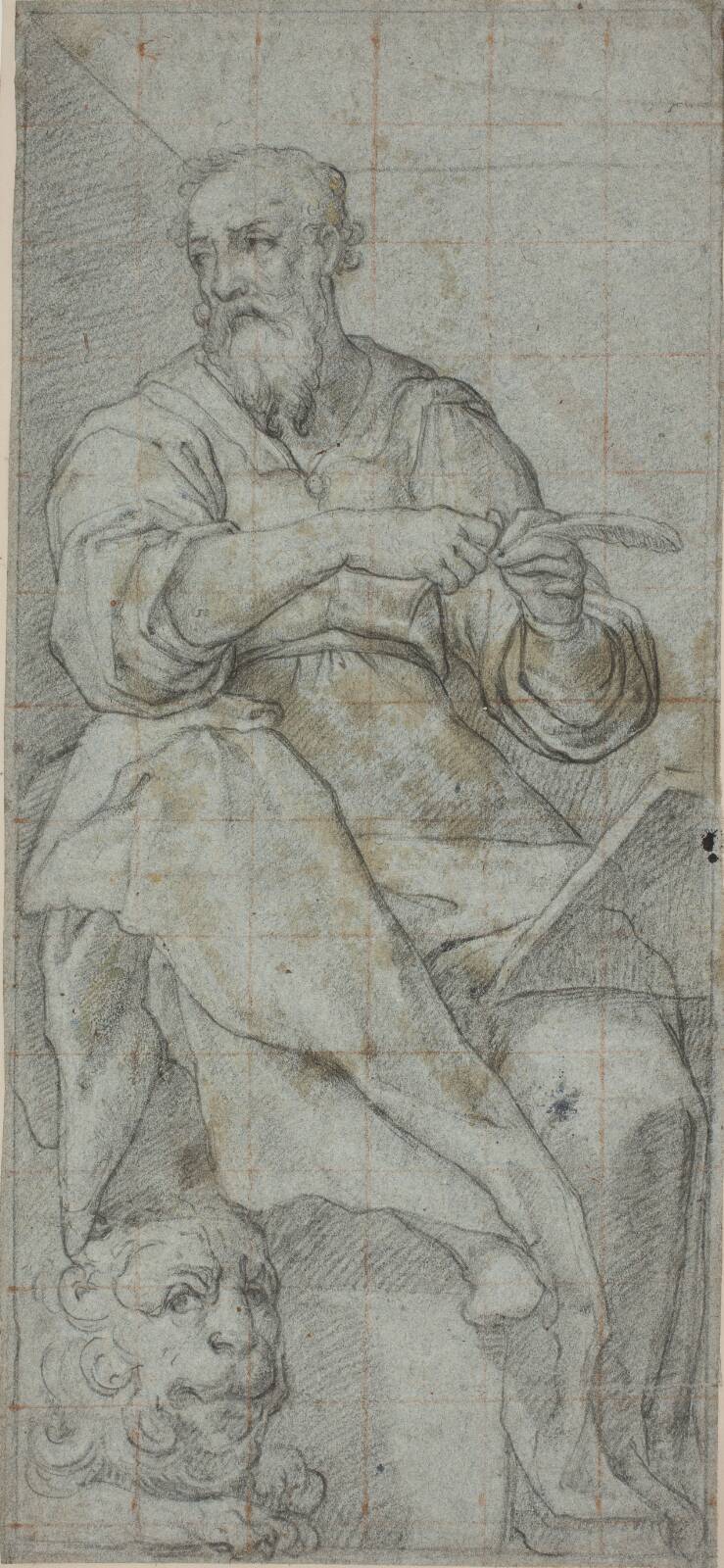 St Mark the evangelist, by Federico Zuccaro, 1540-1609