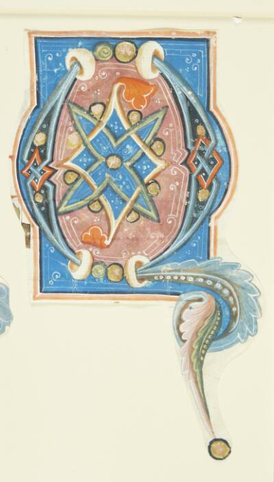 Ornamenteret initial Q