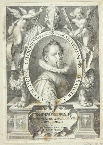 Portræt af Bartholomeus Spranger