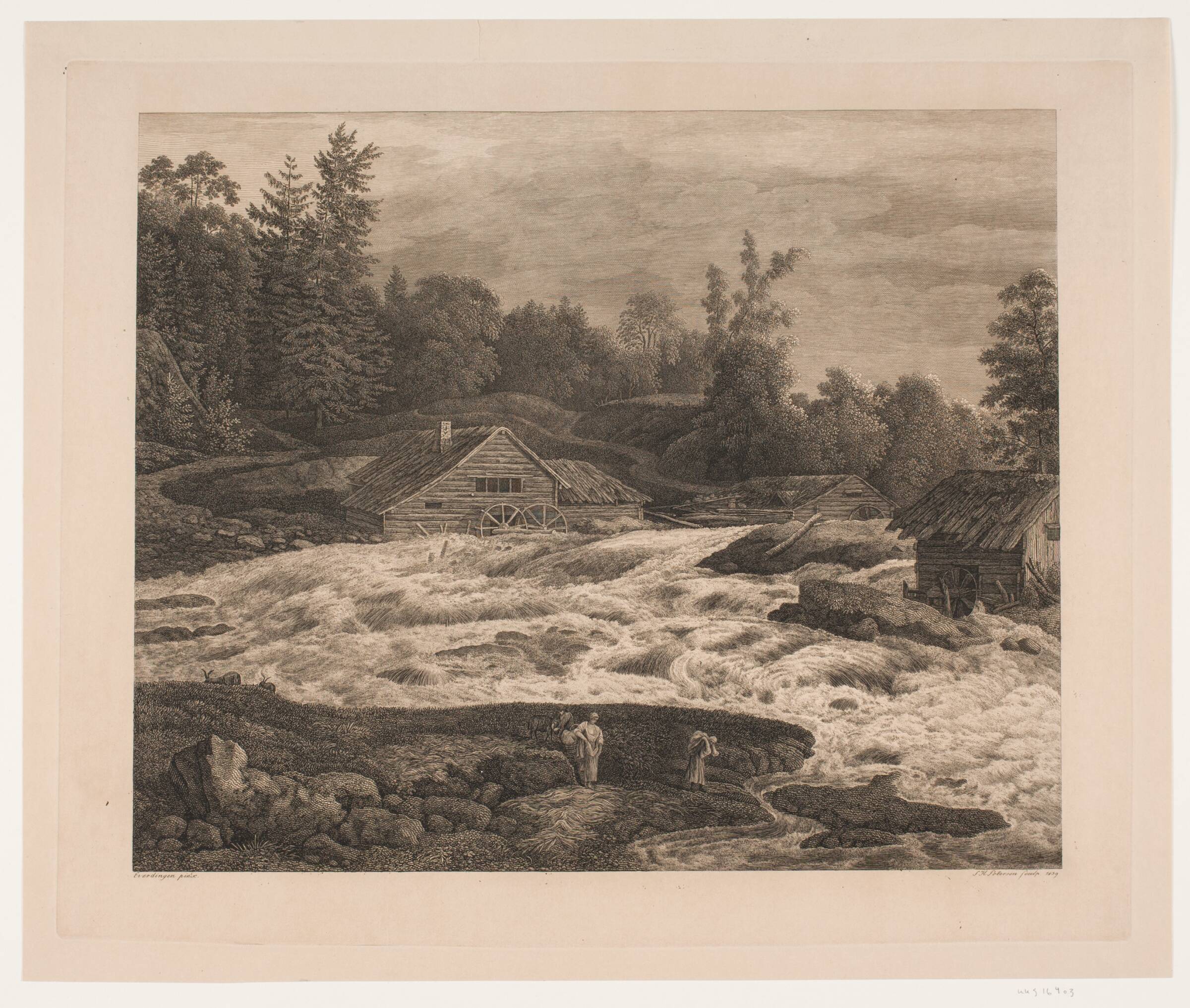 En fos, Søren Henrik Petersen, 1839