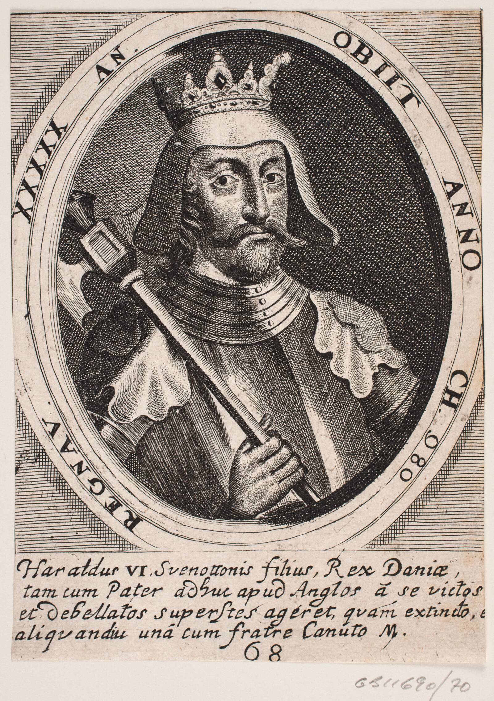 Kong Harald VI, Ubekendt, 1646