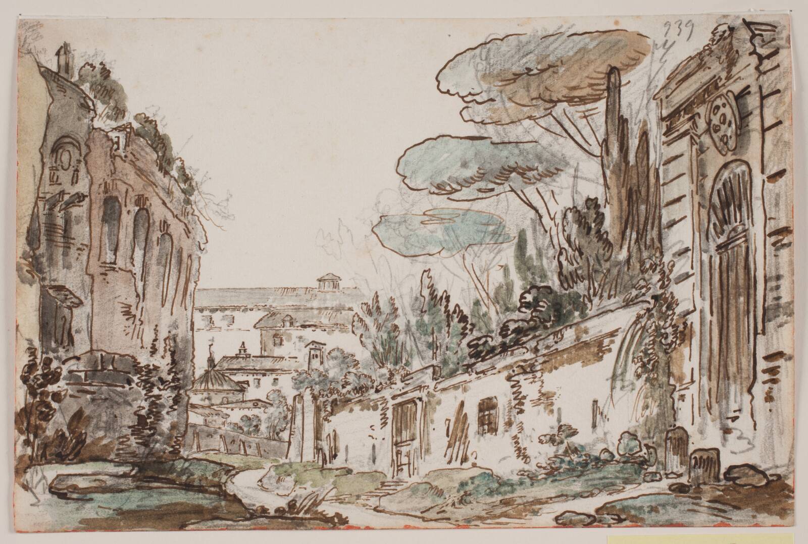 "Romersk" prospekt, Jens Petersen Lund, 1730-1793