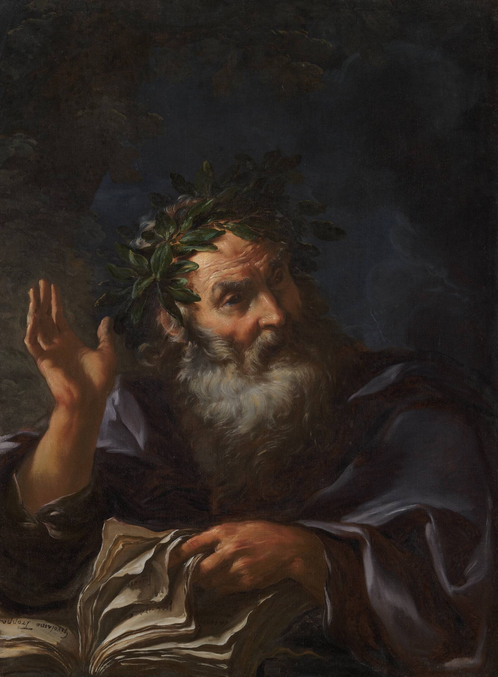 Homer, Girolamo Troppa, 1665-1668
