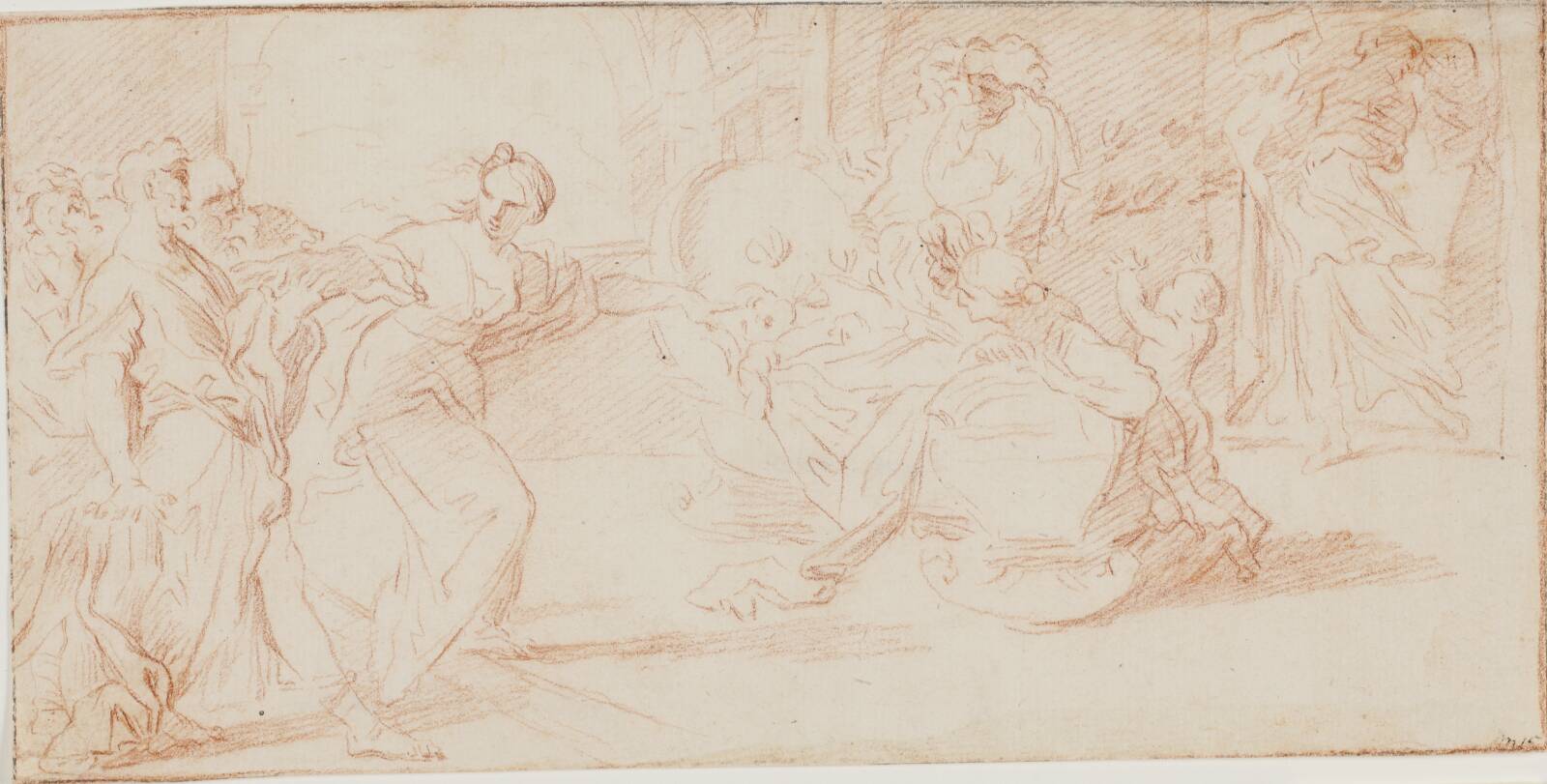 Pindars fødsel, Giuseppe Bartolomeo Chiari, 1654-1727