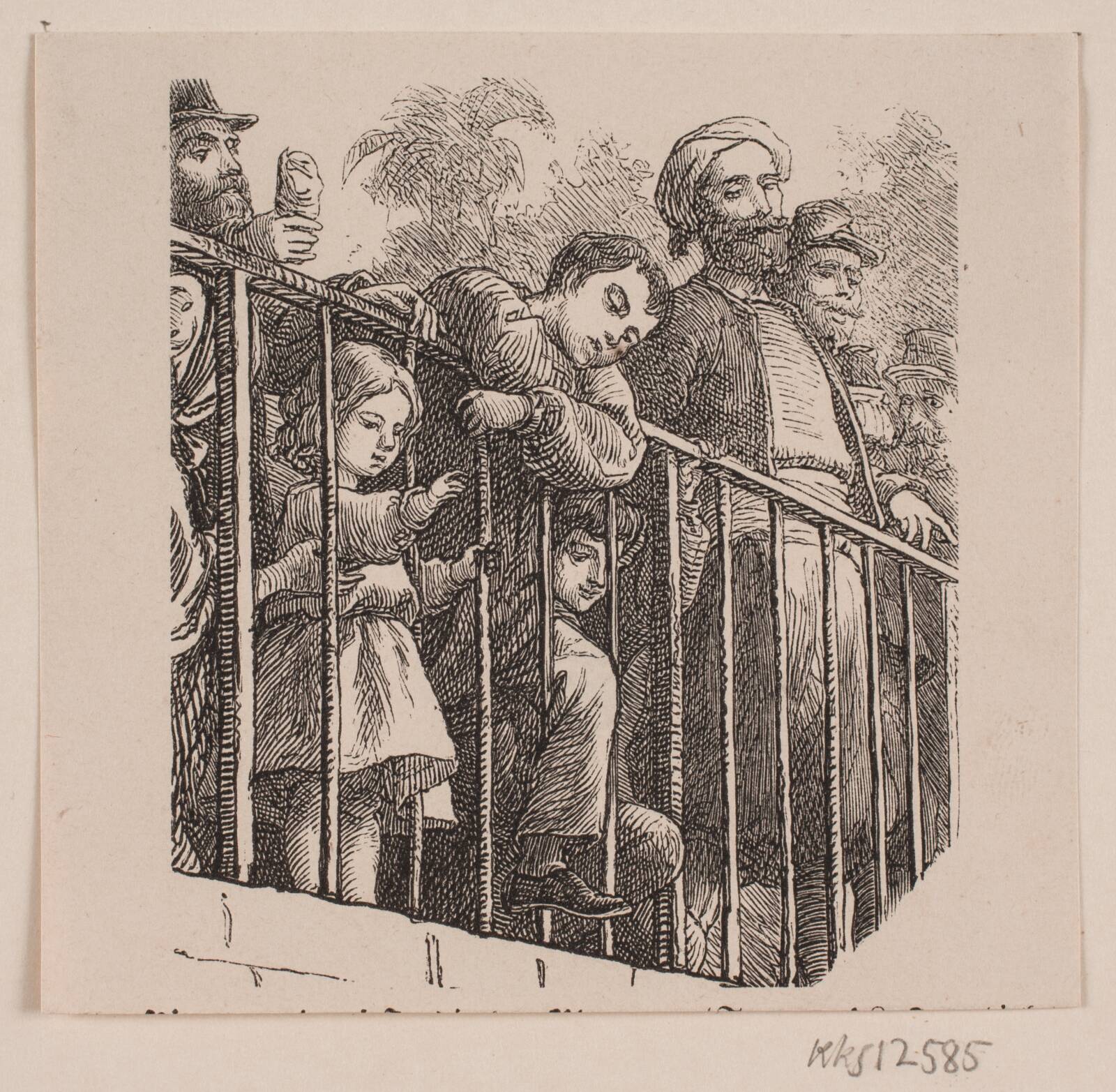 Ved bjørnegraven, Ubekendt, 1862