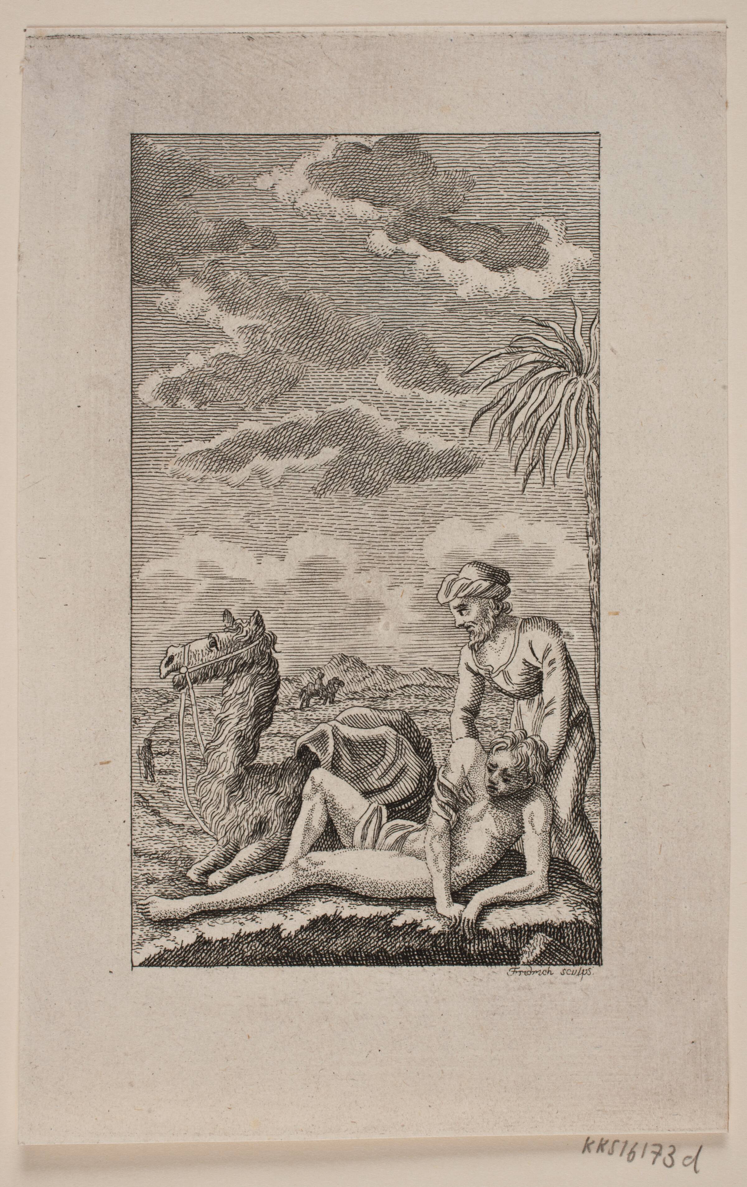 Illustration til "Katekismus for alle mennesker", Johann Gottlieb Friedrich, 1742-1809
