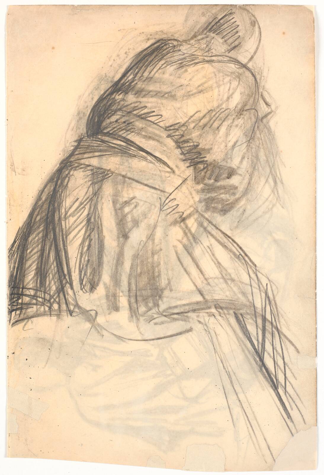 Apostlen yderst t.h.. Judas, by Niels Larsen Stevns, 1905-1907