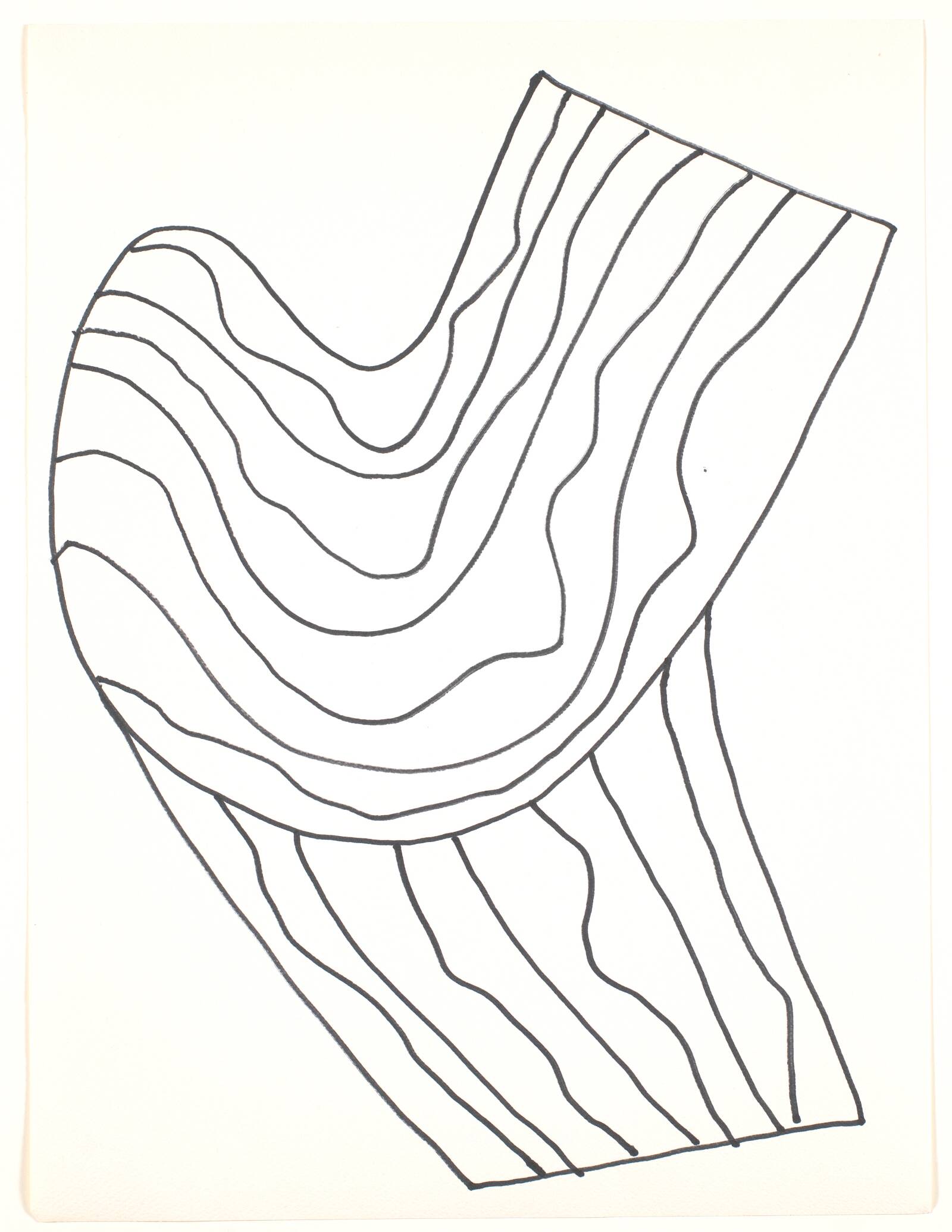 Uden titel, Richard Mortensen, 1970-1972
