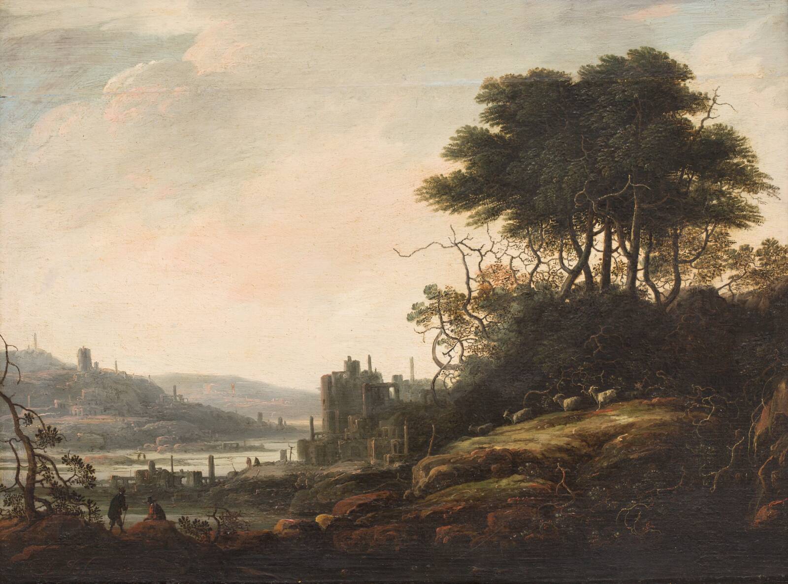 Landskab, Abraham Bloemaert, 1581-1651
