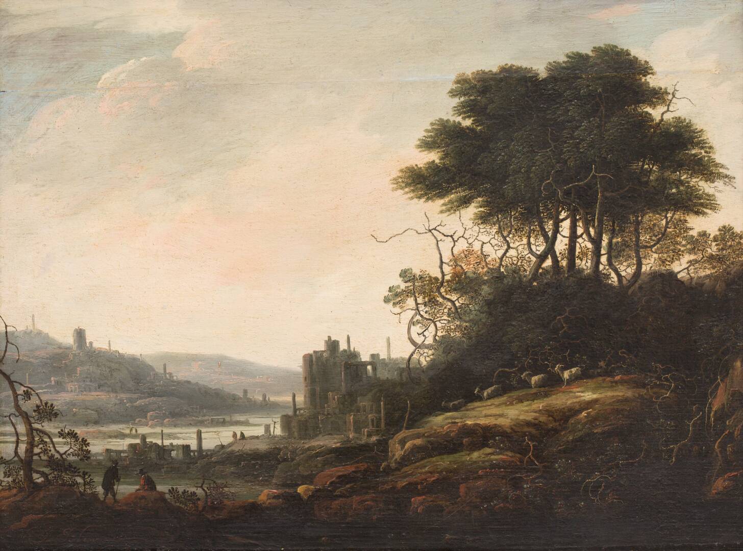 Landscape, by Abraham Bloemaert, 1581-1651