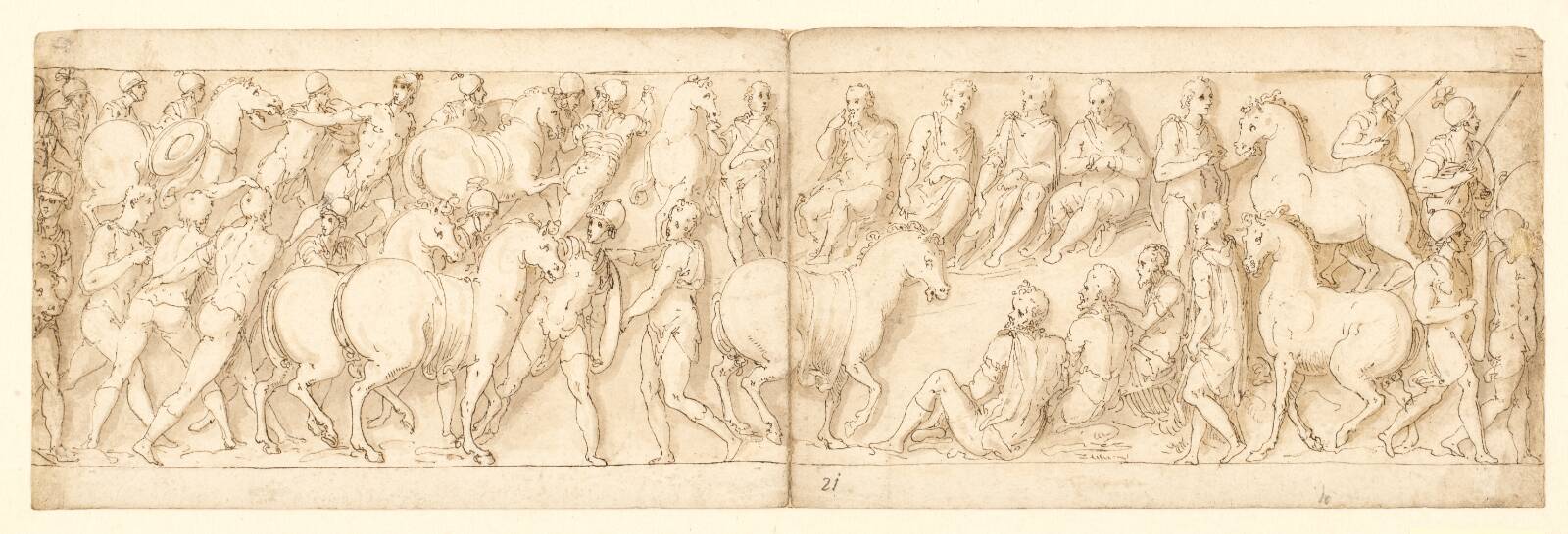 Sarmaterne forhandler fred, Giovanni Guerra, 1544-1618