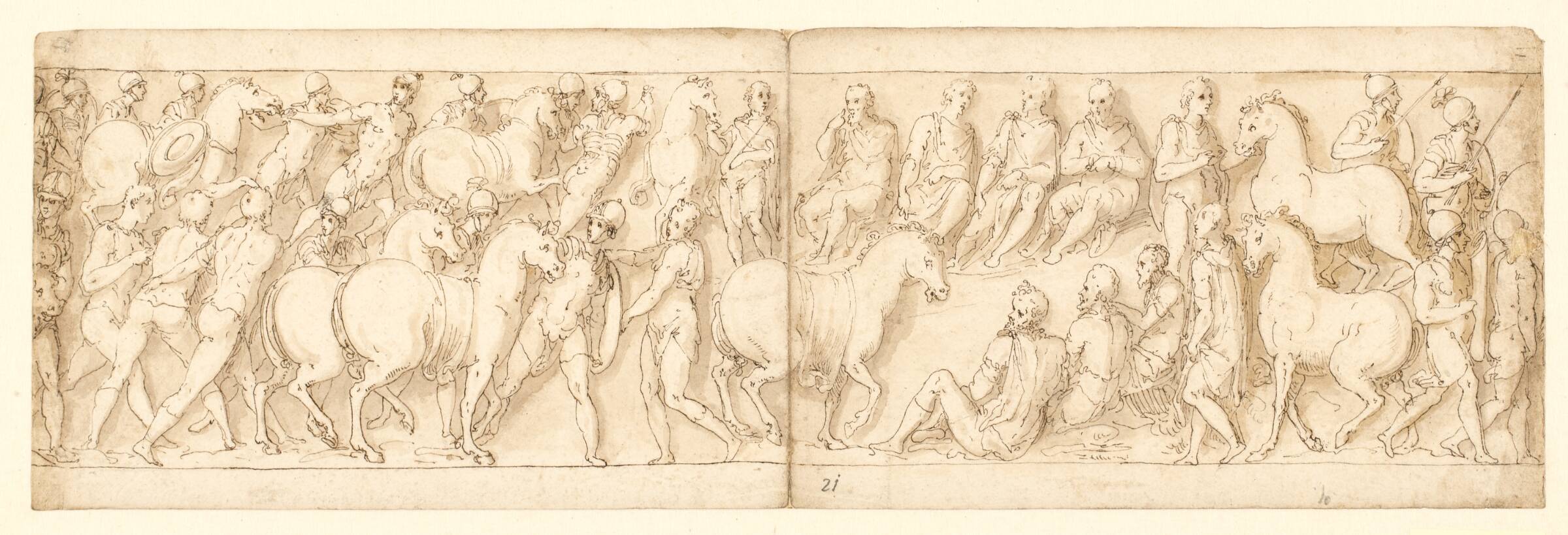 Sarmaterne forhandler fred, Джованни Гуэрра, 1544-1618