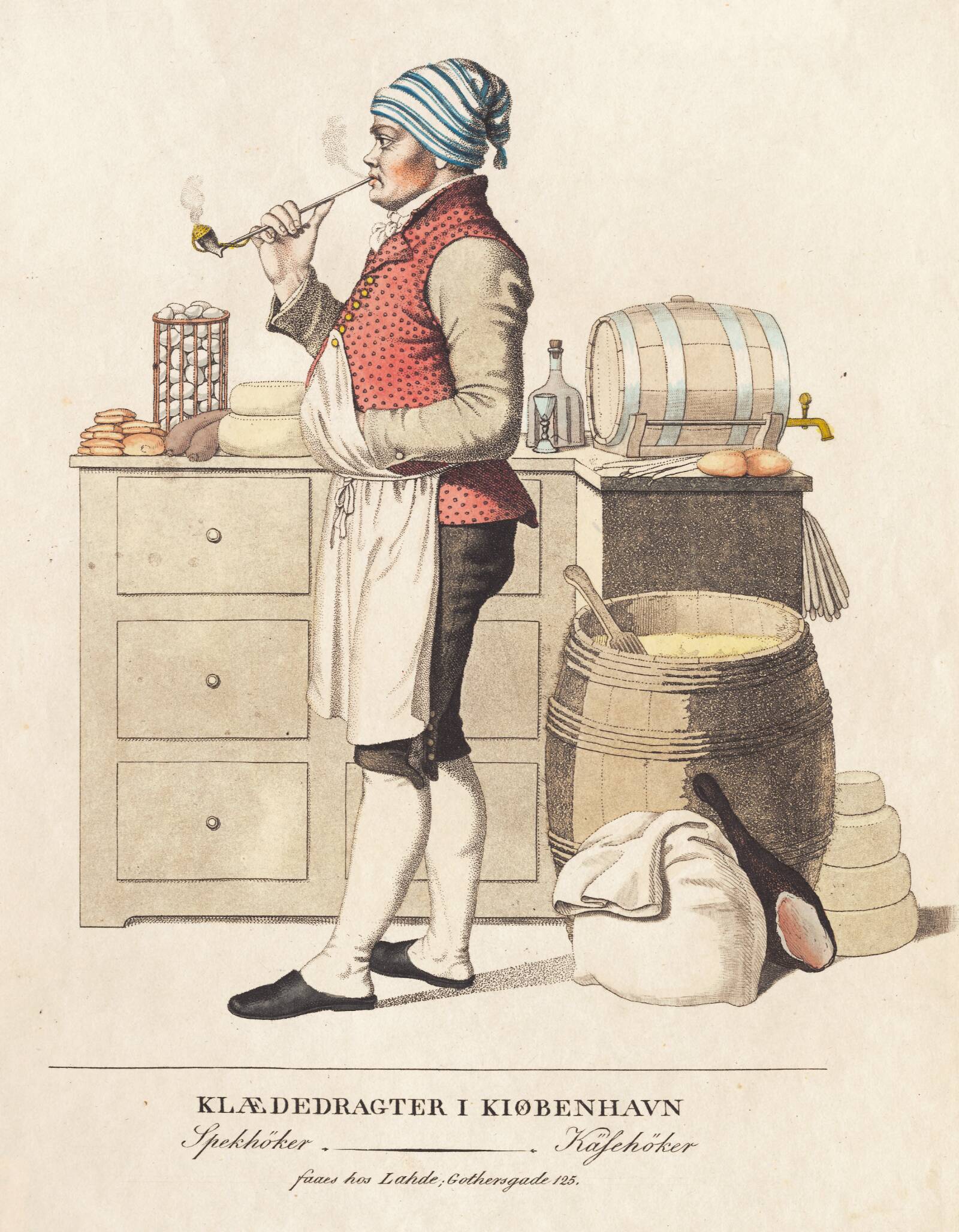 Spækhøker, Gerhard Ludvig Lahde, 1805-1808