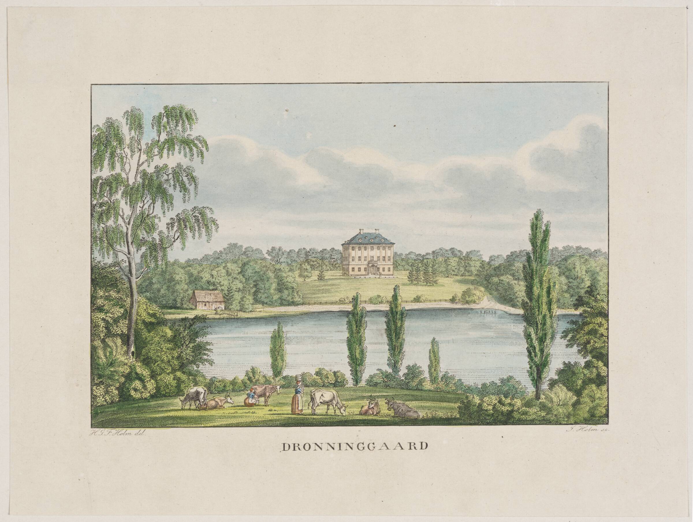 Dronninggård, Jens Holm, 1826