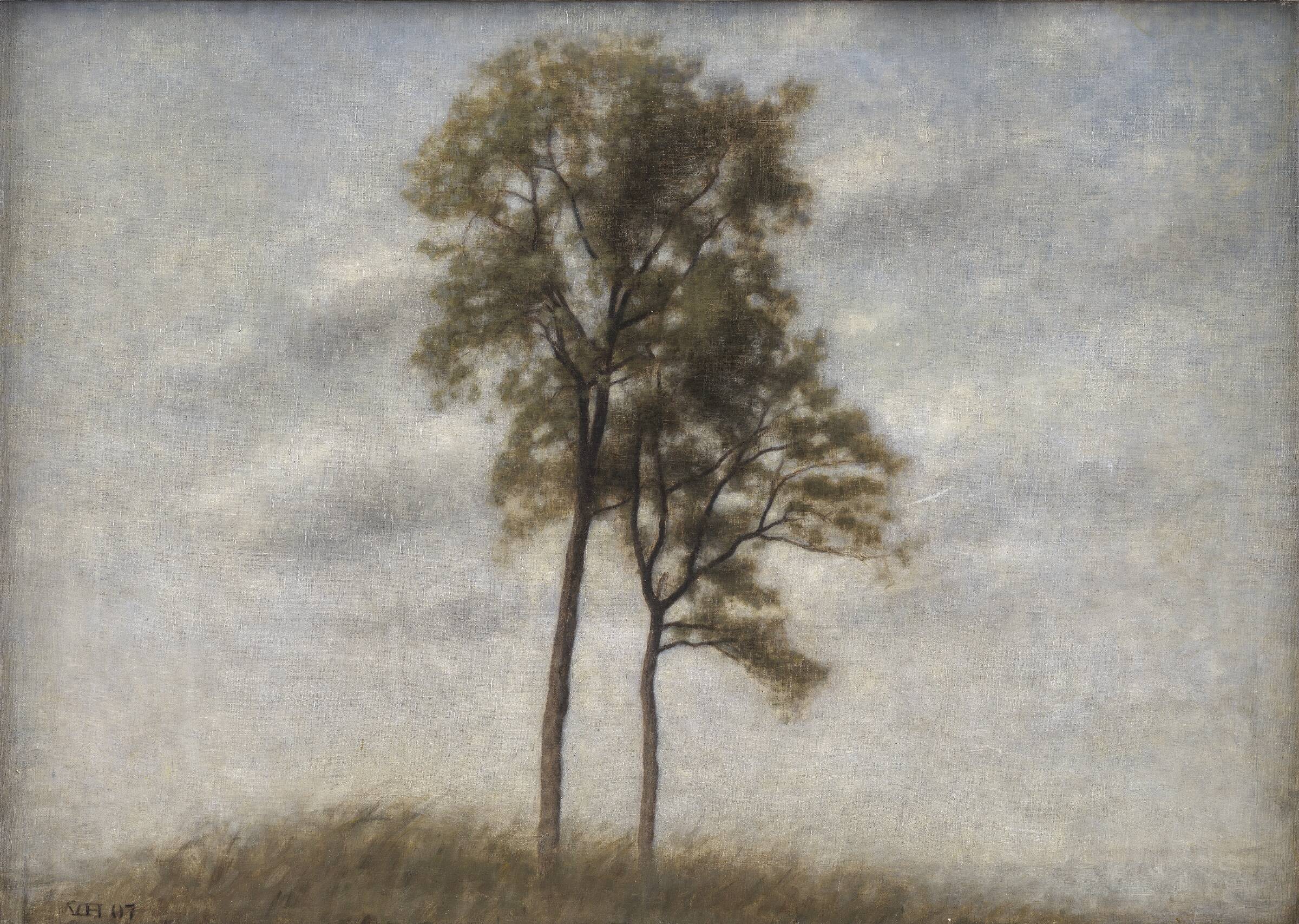 Unge ege, Vilhelm Hammershøi, 1907