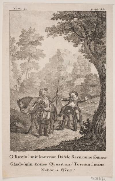 Illustration til Don Quixote