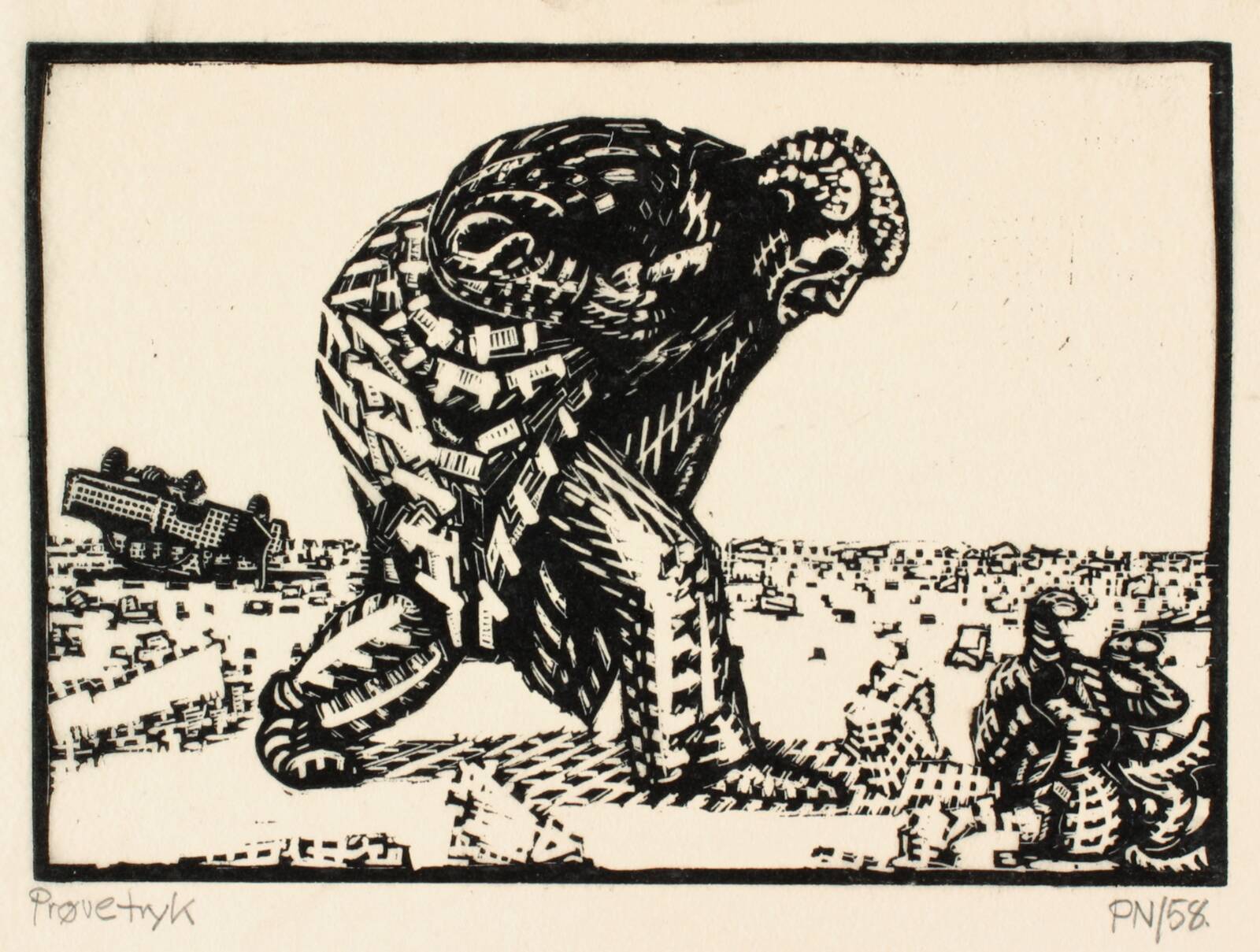 Overlevet, Palle Nielsen, 1958